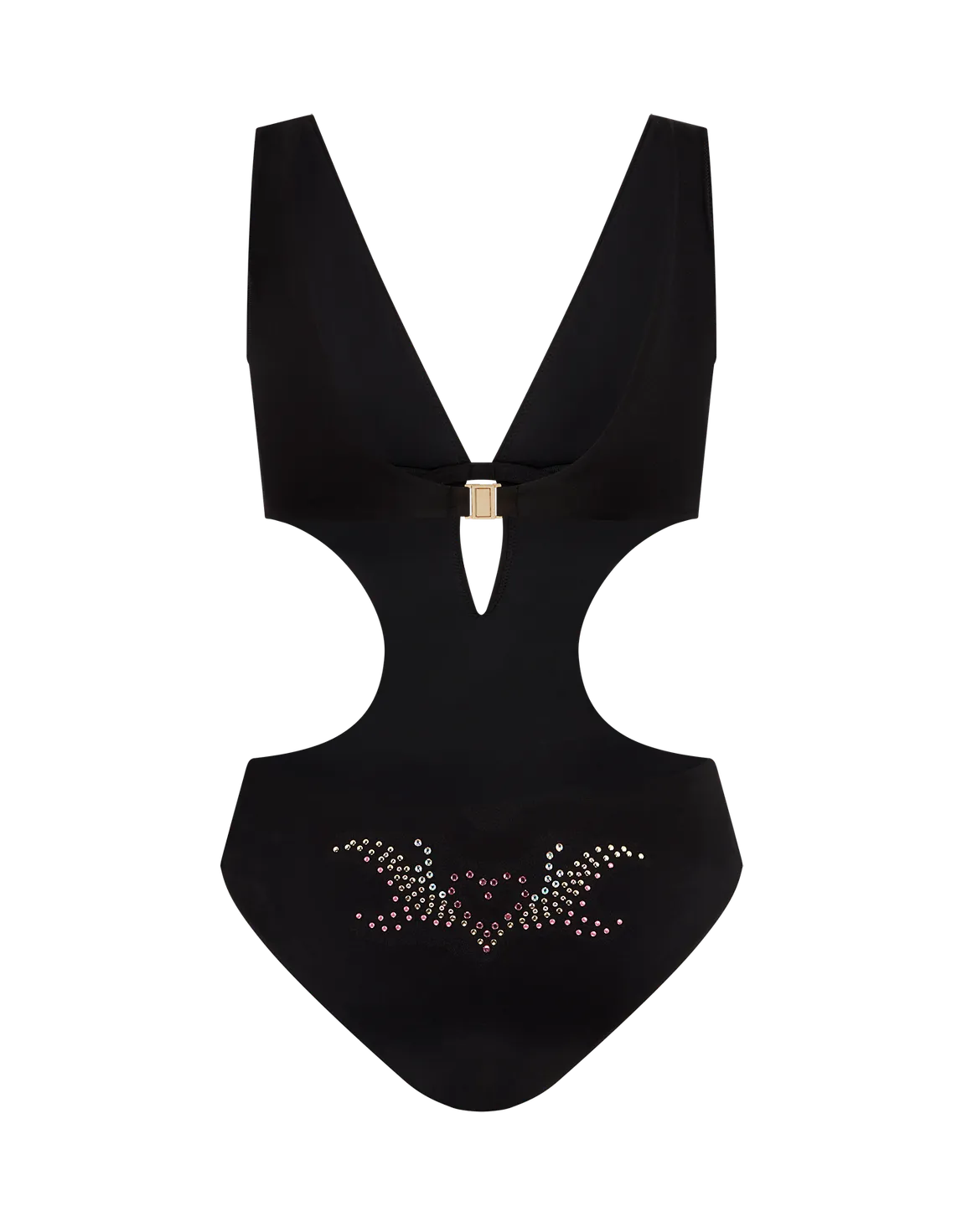 Presilli Swimsuit Black/Silver | Agent Provocateur