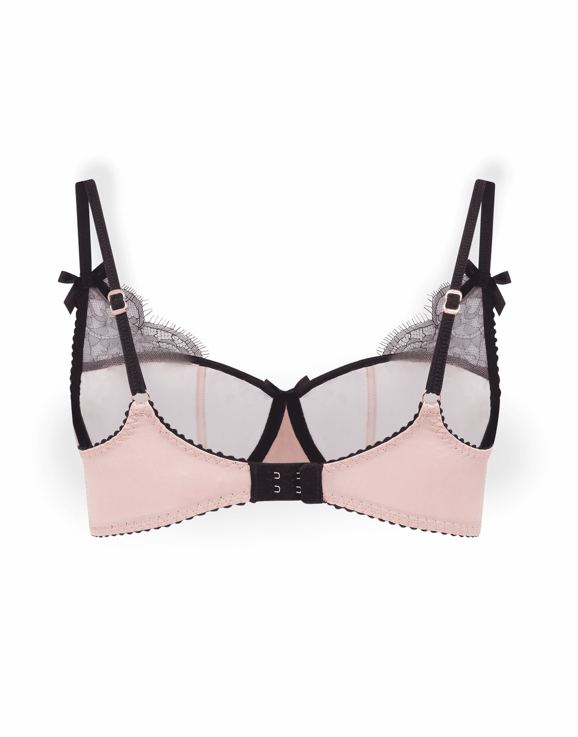 Sammi Balconette Underwired Bra Nude/Black | Agent Provocateur