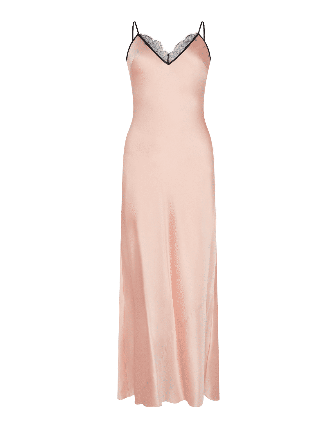 Sammi Long Slip Nude/Black | Agent Provocateur