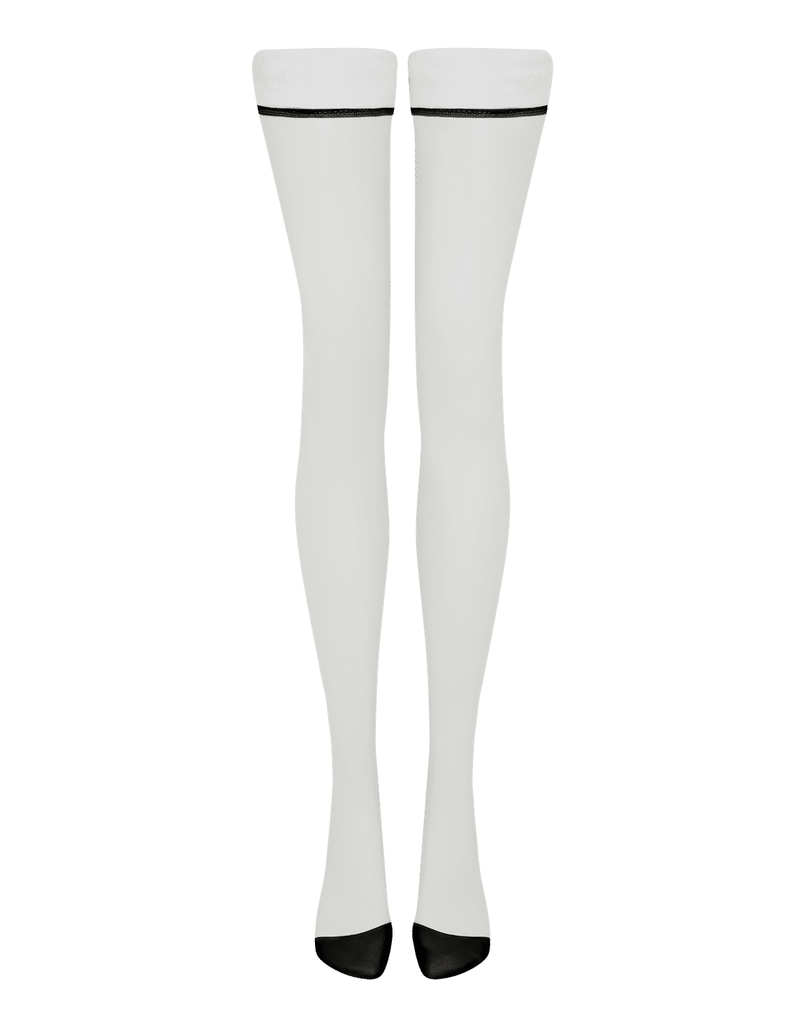 AP Signature Hold Ups White/Black | Agent Provocateur