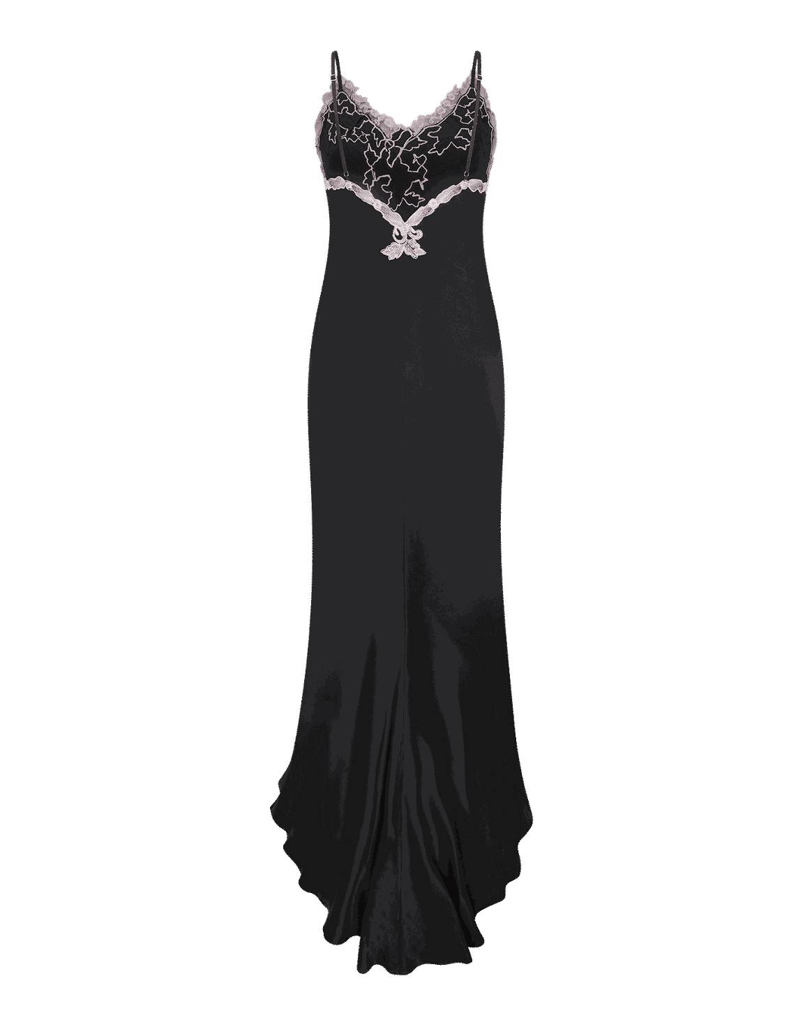 Darina Long Slip Black/Pink | Agent Provocateur