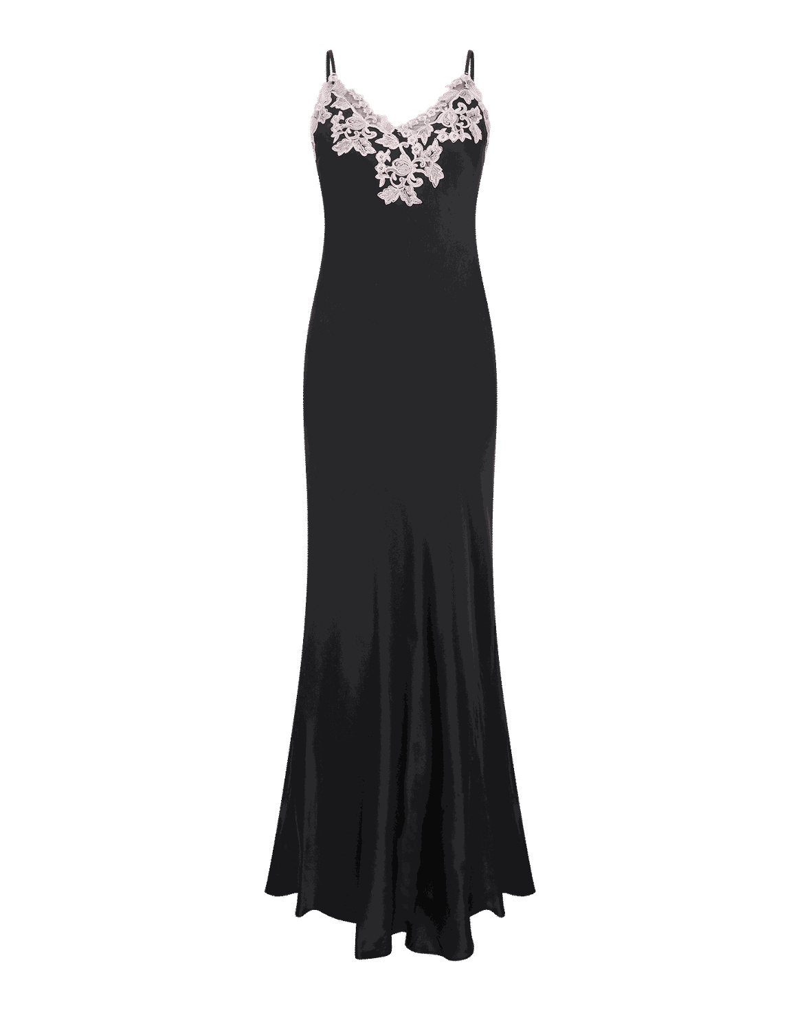 Darina Long Slip Black/Pink | Agent Provocateur