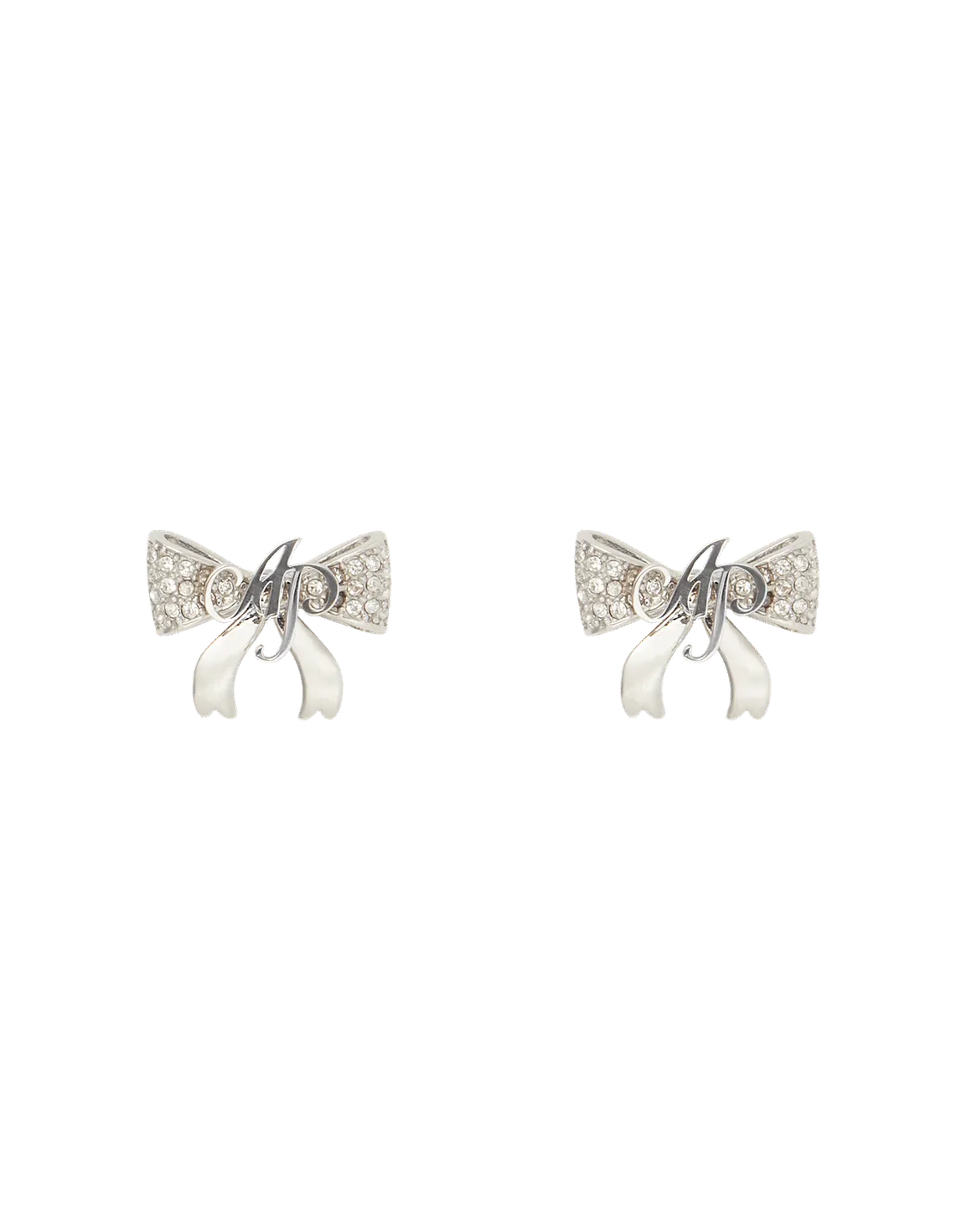 Brietta Earrings Silver/Crystal | Agent Provocateur
