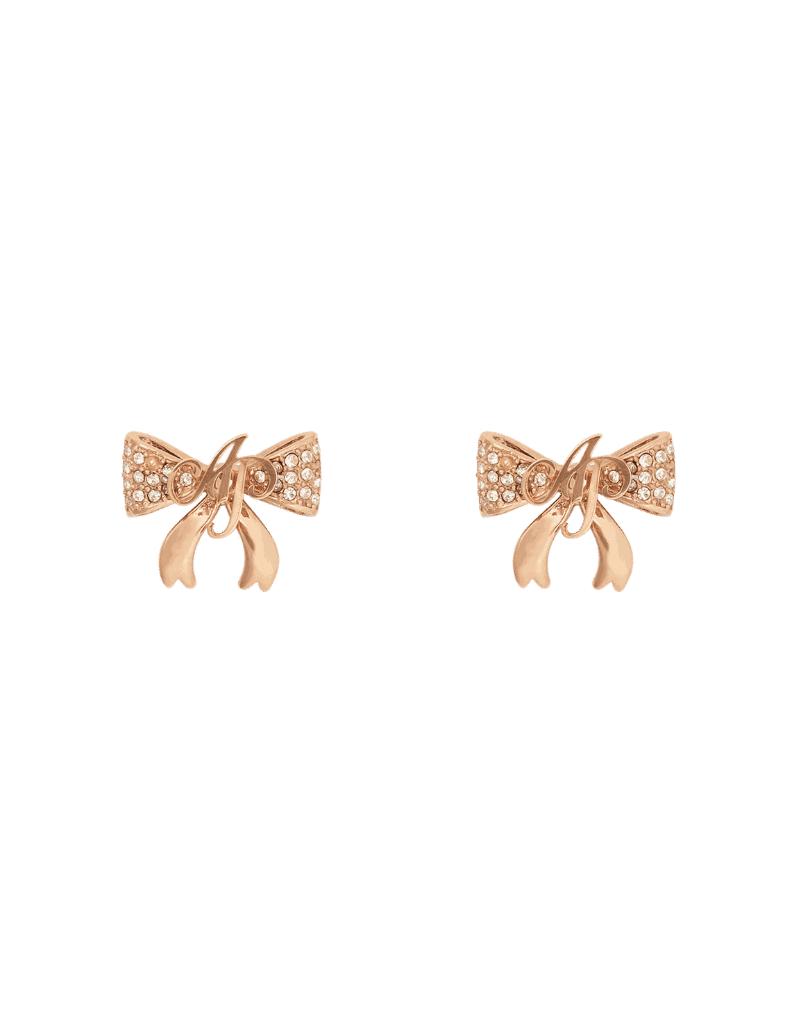Brietta Earrings Rose Gold/Crystal | Agent Provocateur