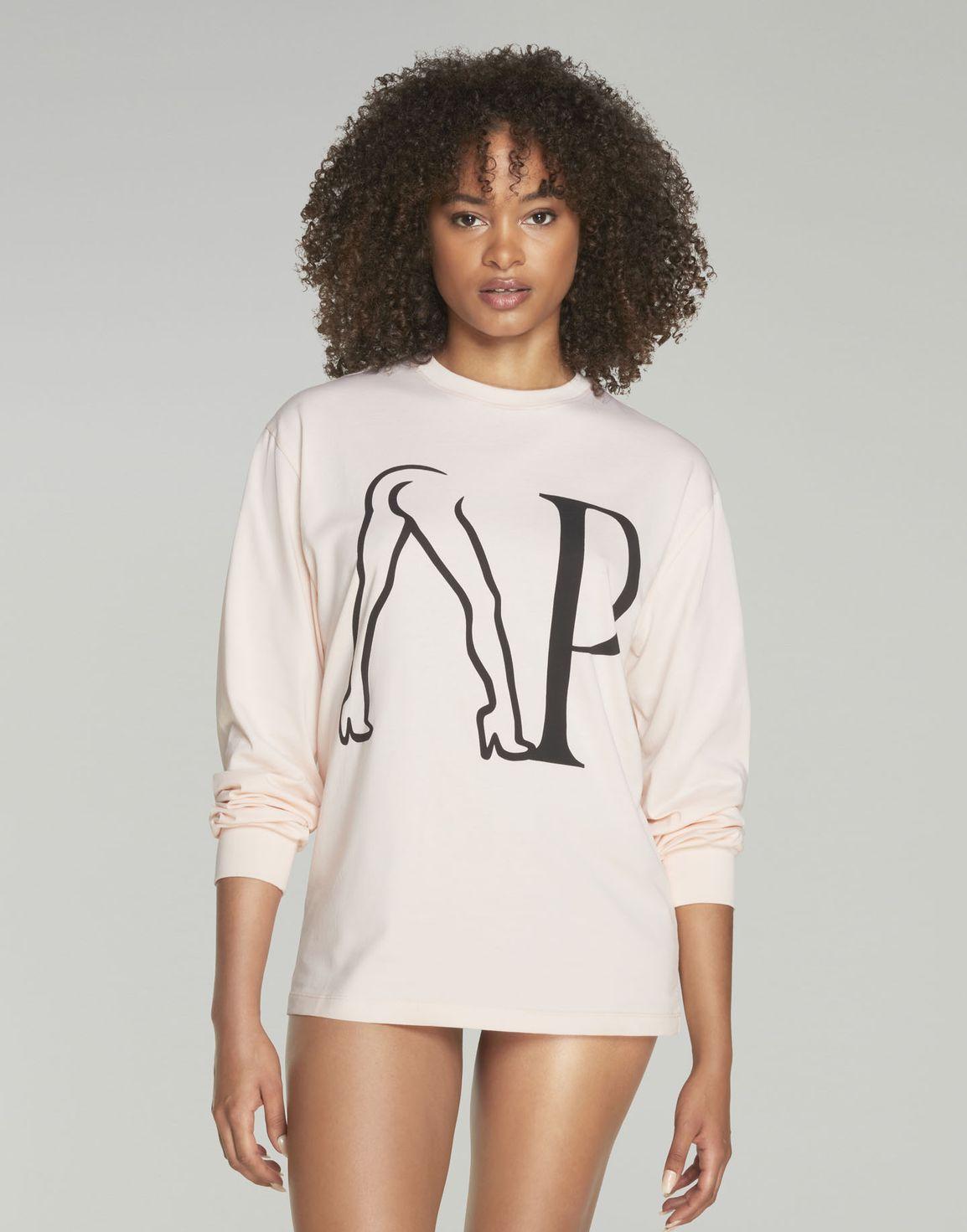 Jadenn Long Sleeve T-Shirt Pink | Agent Provocateur