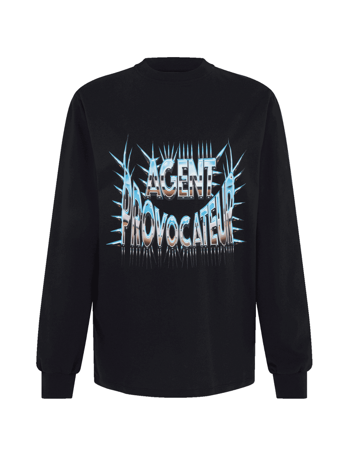 Suzzi Long Sleeve T-Shirt Black | Agent Provocateur