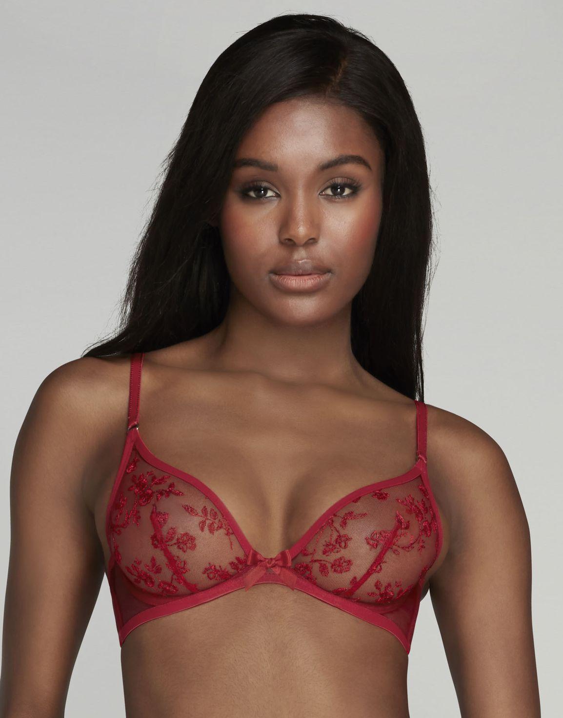 Henrieta Full Cup Underwired Bra Red | Agent Provocateur