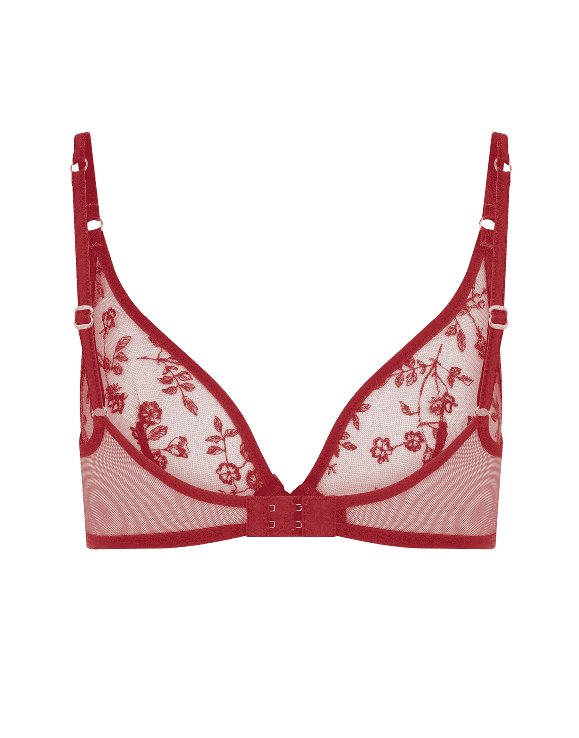 Henrieta Full Cup Underwired Bra Red | Agent Provocateur