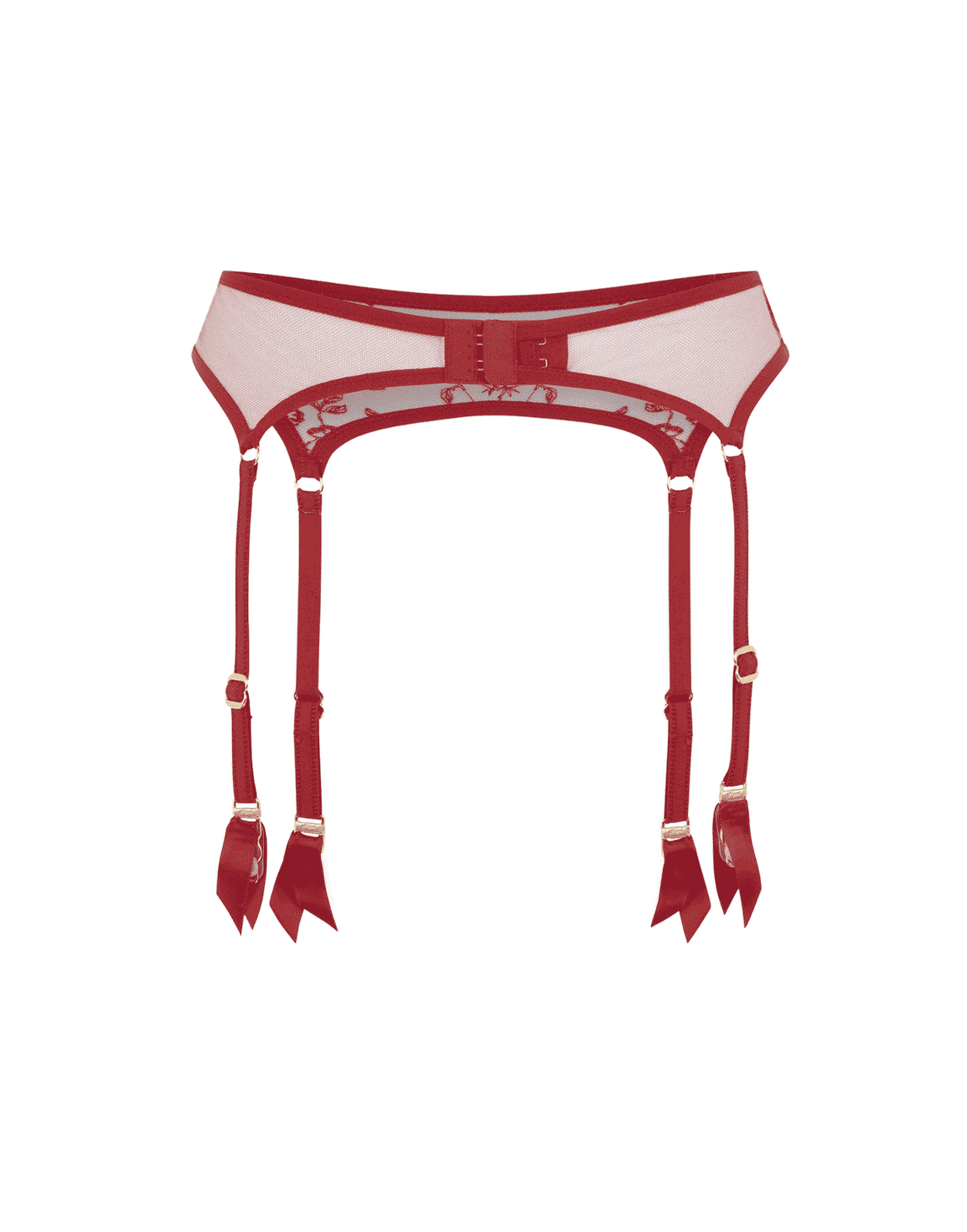 Henrieta Suspender Red | Agent Provocateur