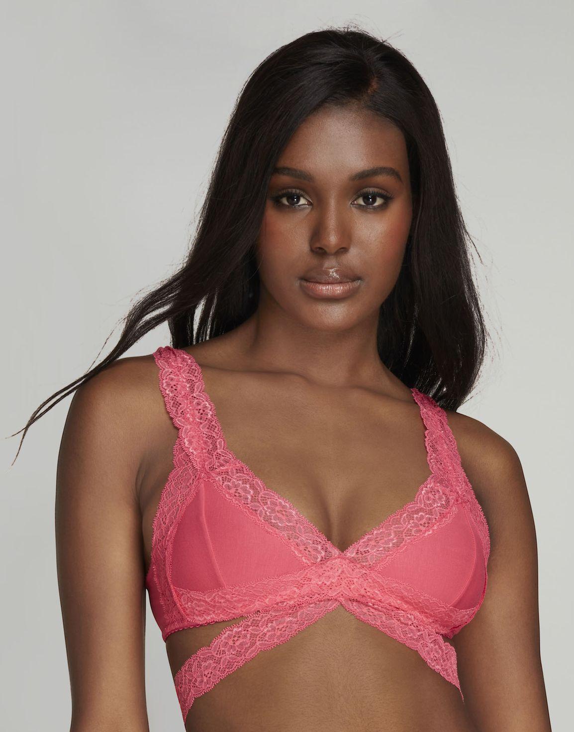 Clemmy High Apex Non Wired Bra Pink | Agent Provocateur