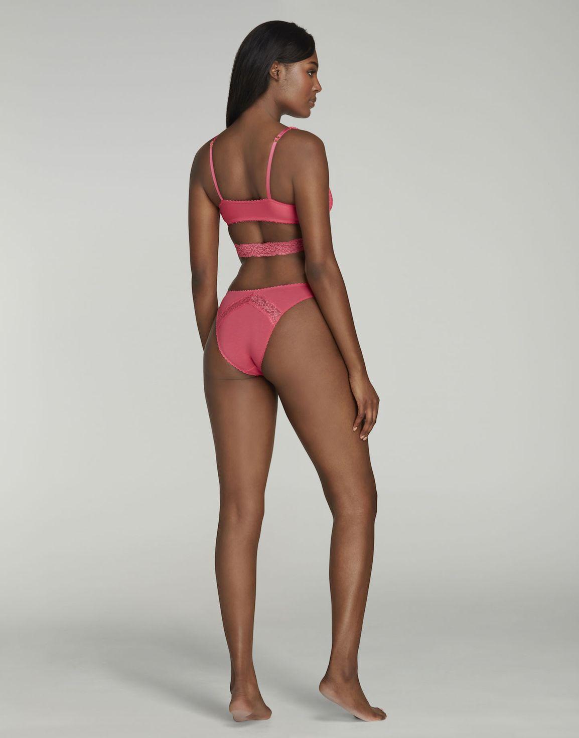 Clemmy High Apex Non Wired Bra Pink | Agent Provocateur