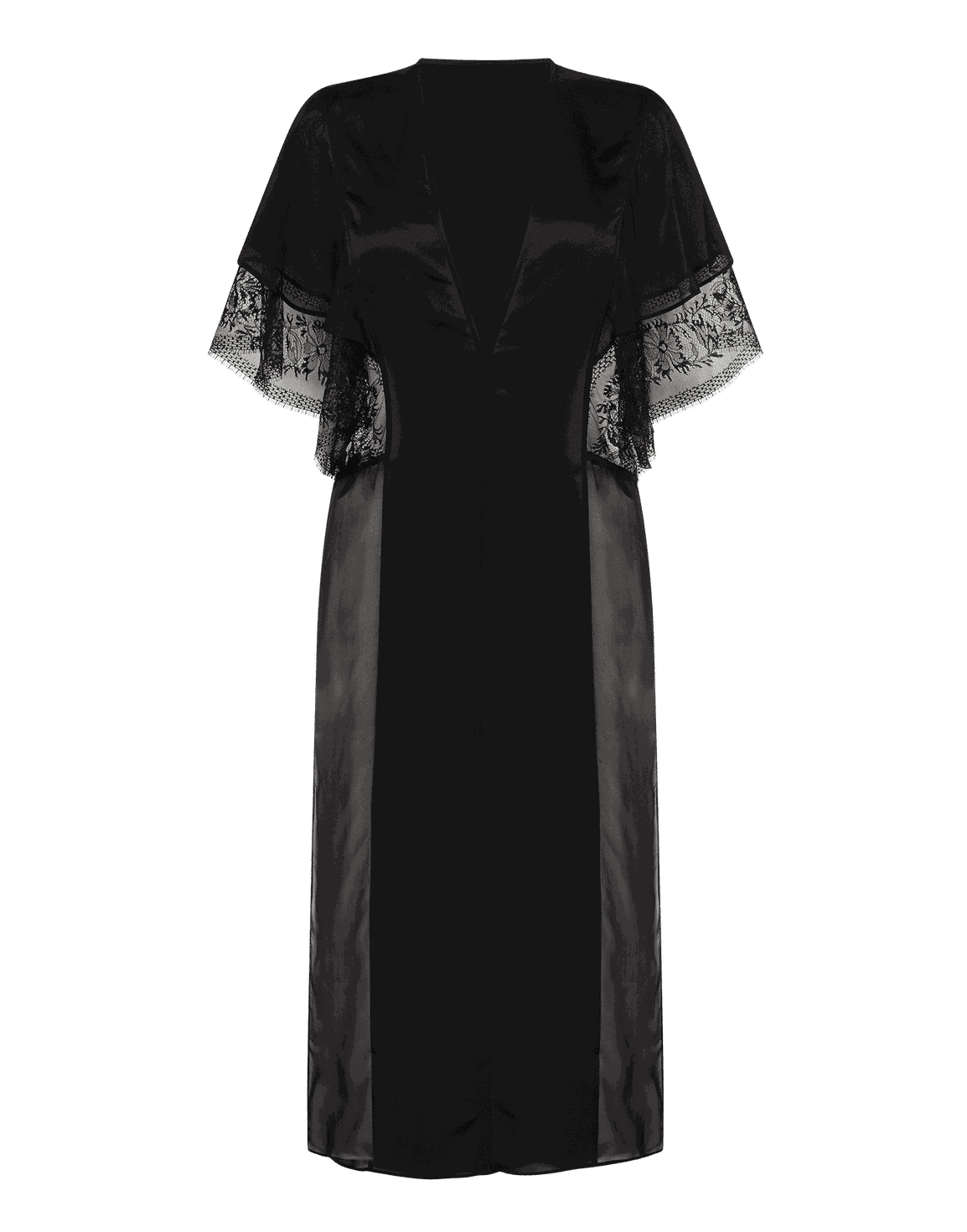 Tanya Dressing Gown Black | Agent Provocateur