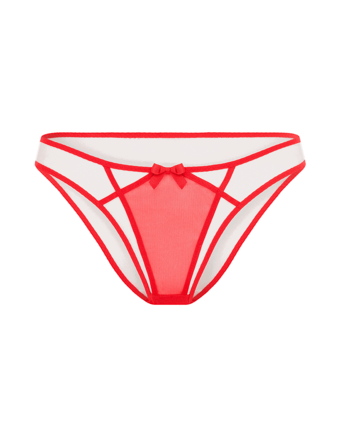 Cherise Full Brief Red/Sand | Agent Provocateur