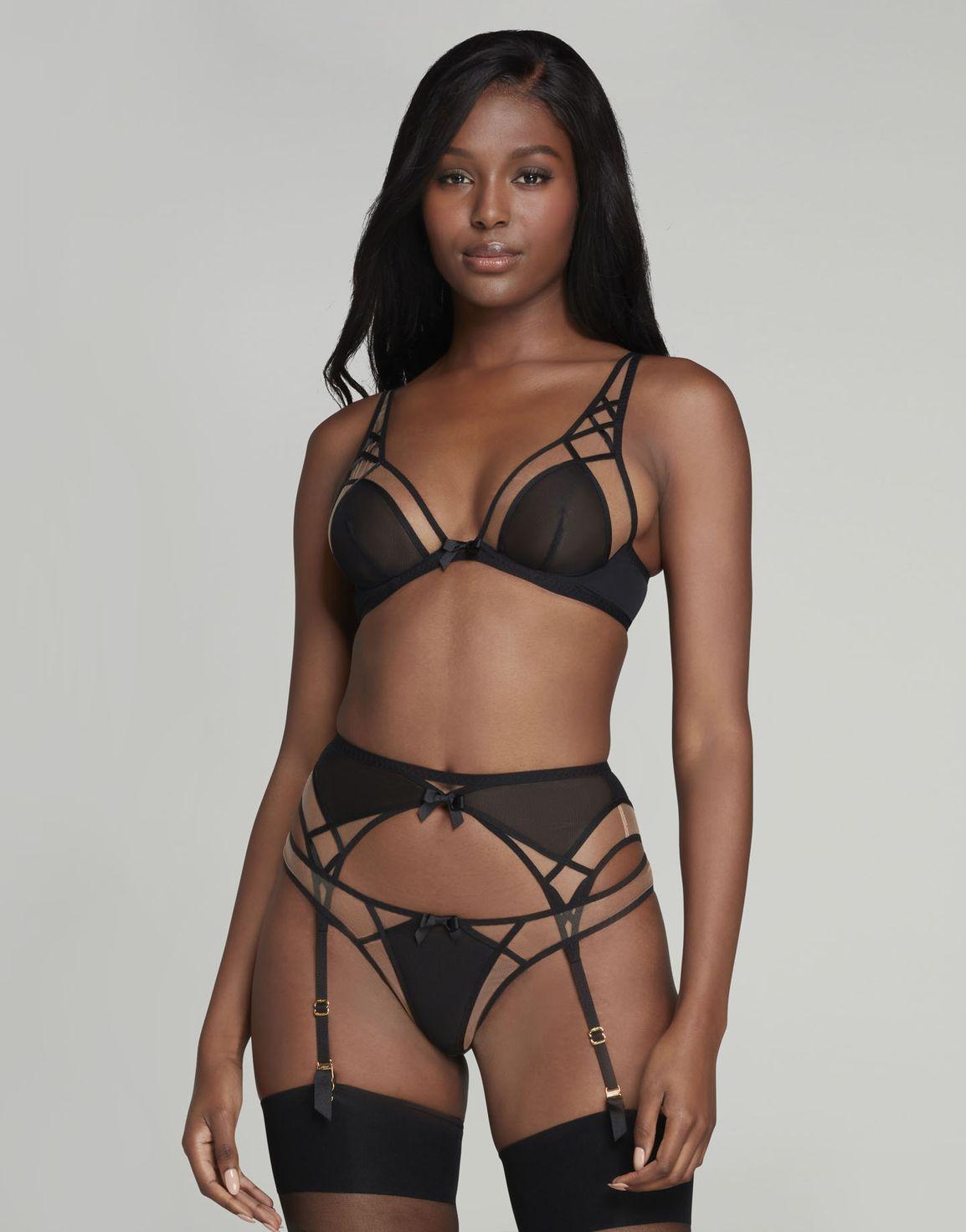 Cherise Suspender Black | Agent Provocateur