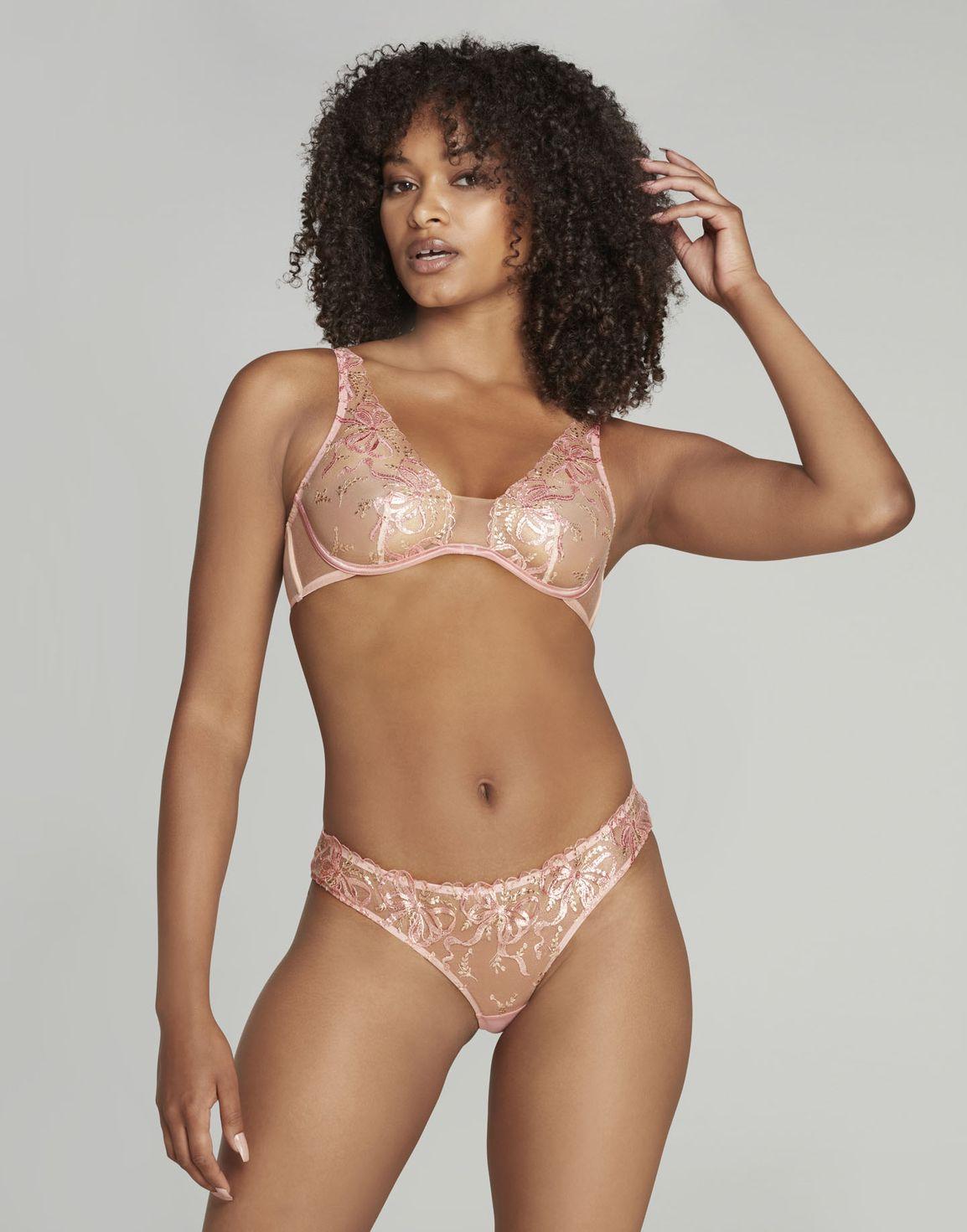 Svanna Full Brief Sand | Agent Provocateur