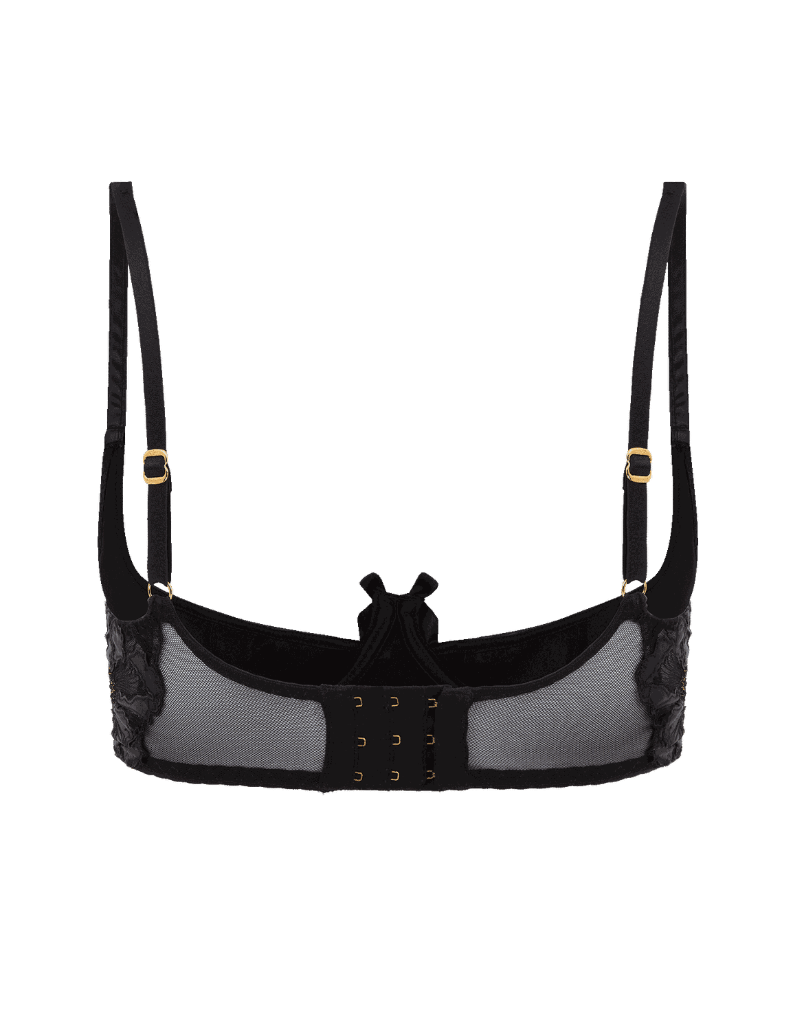 Babeta Demi Cup Underwired Bra Black | Agent Provocateur