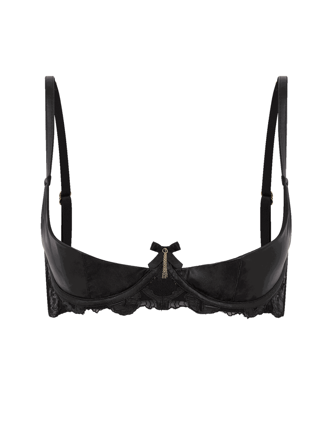 Babeta Demi Cup Underwired Bra Black | Agent Provocateur