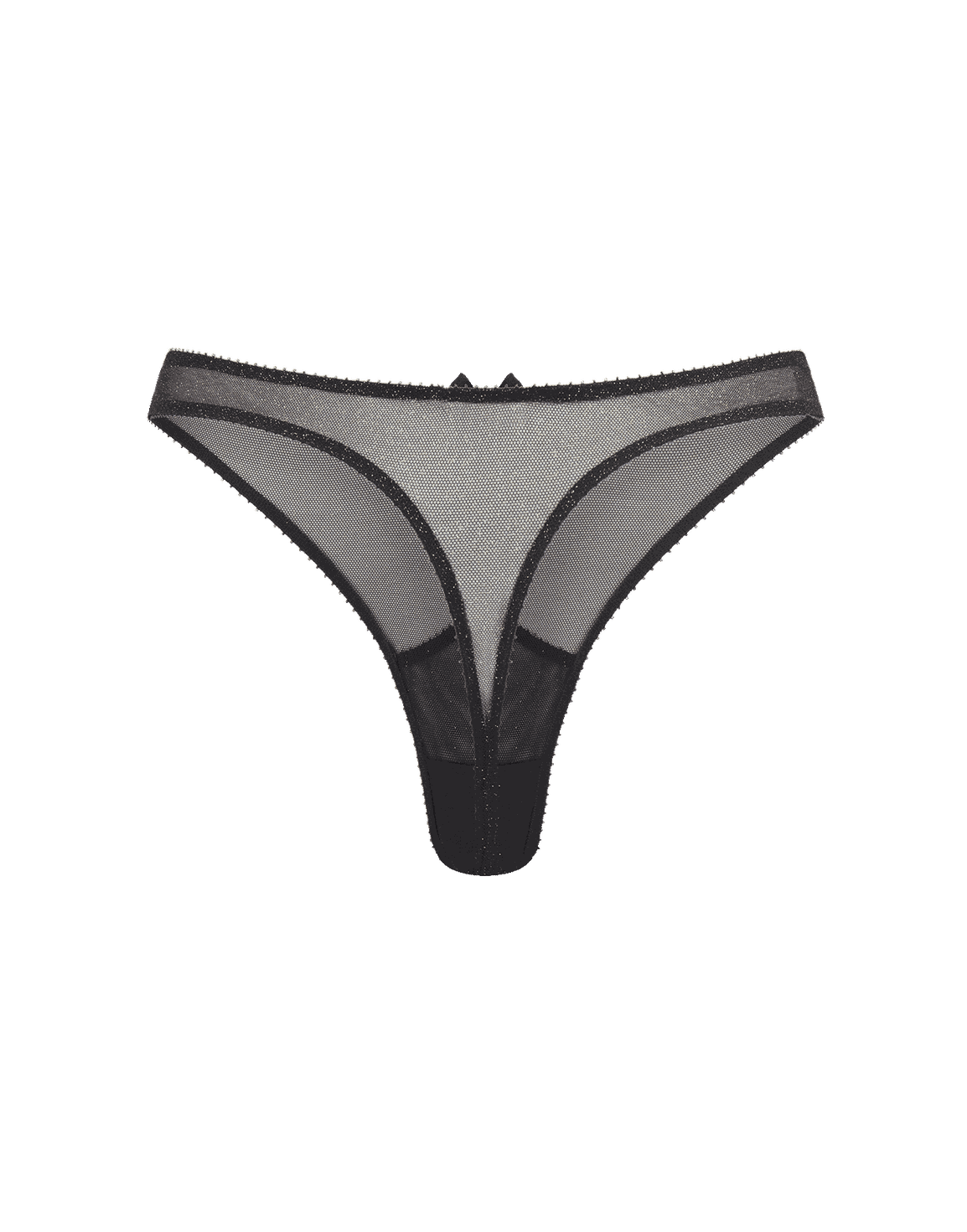 Shimmer Thong Black | Agent Provocateur