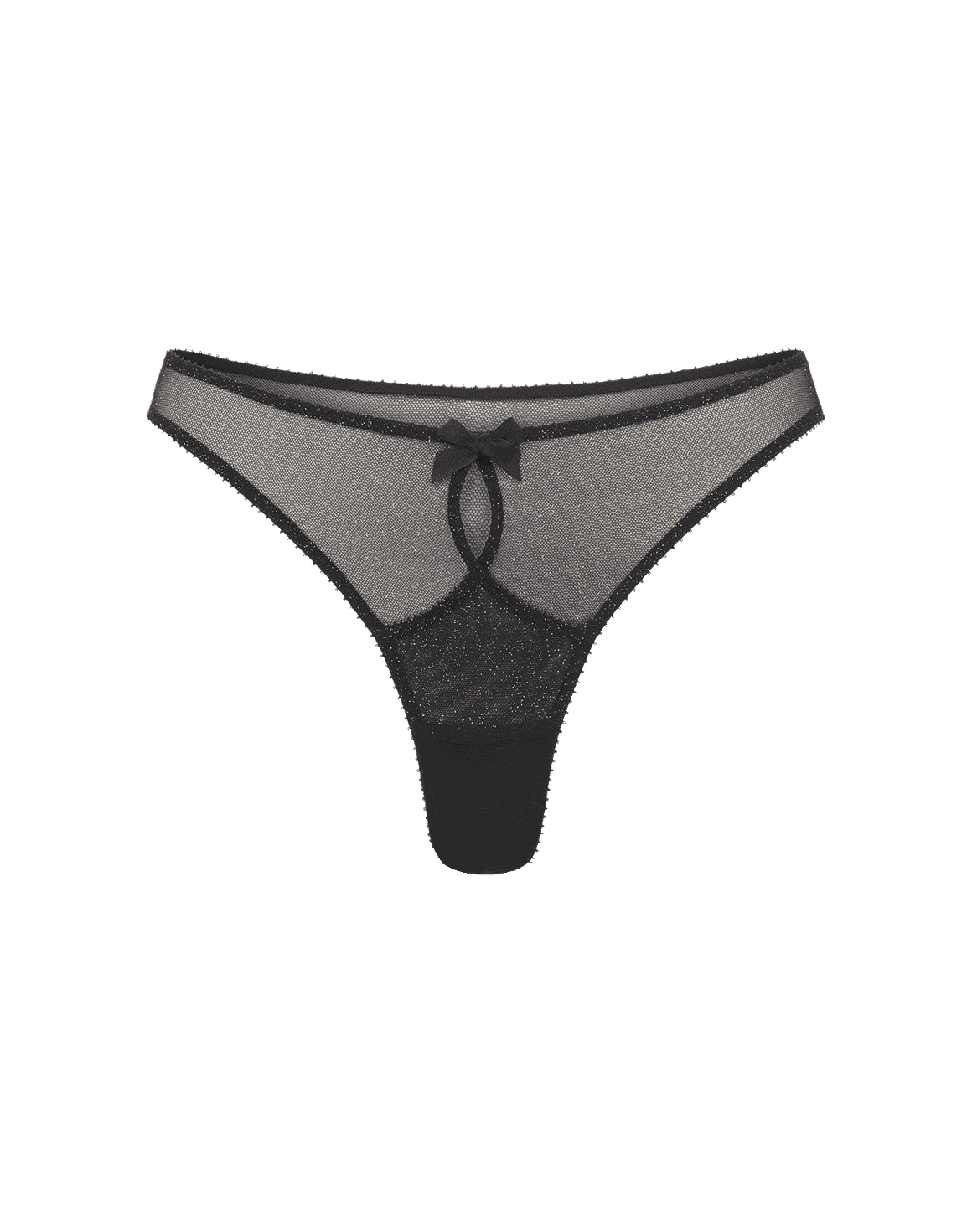 Shimmer Thong Black | Agent Provocateur
