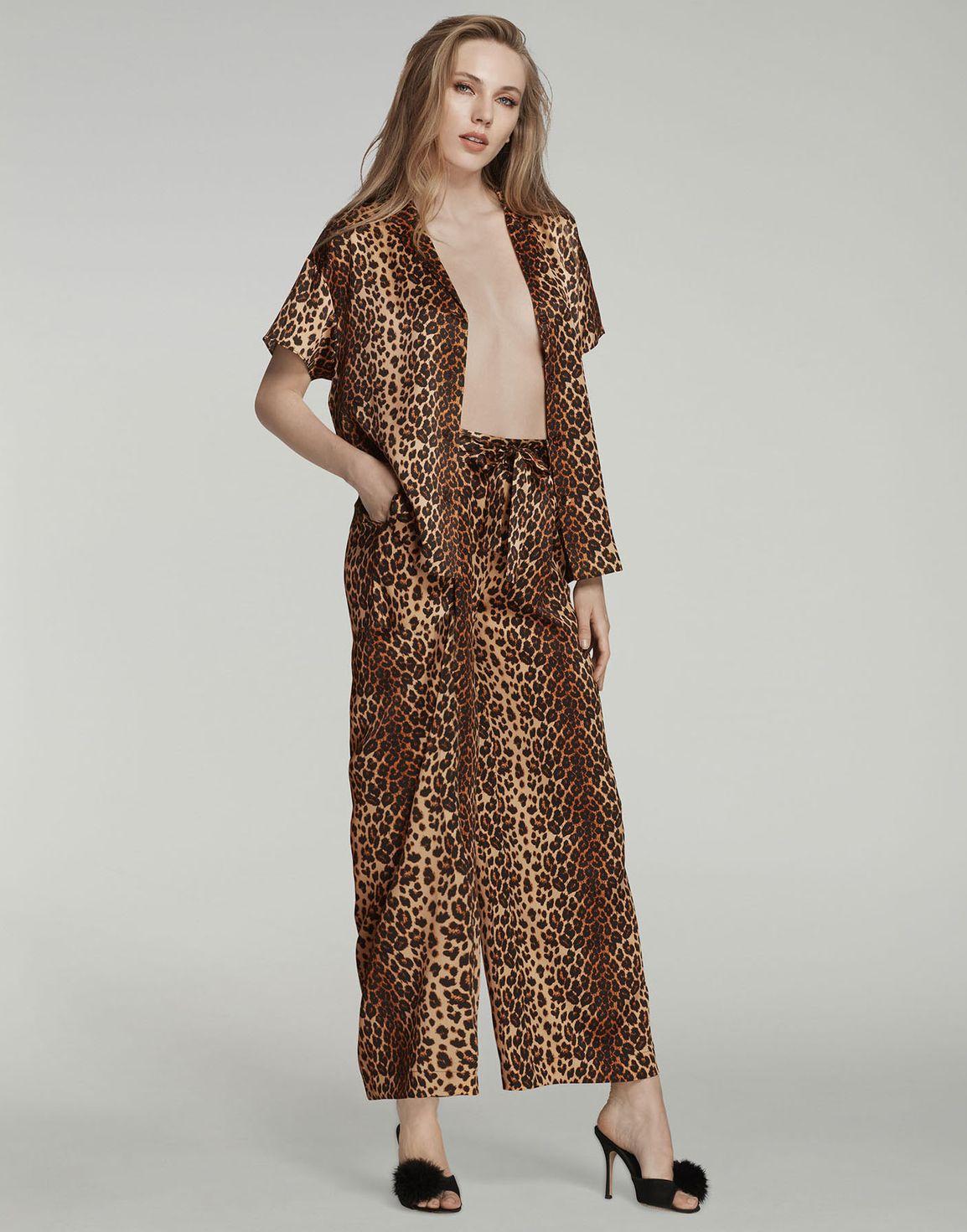 Kittie Pyjama Trousers Leopard | Agent Provocateur
