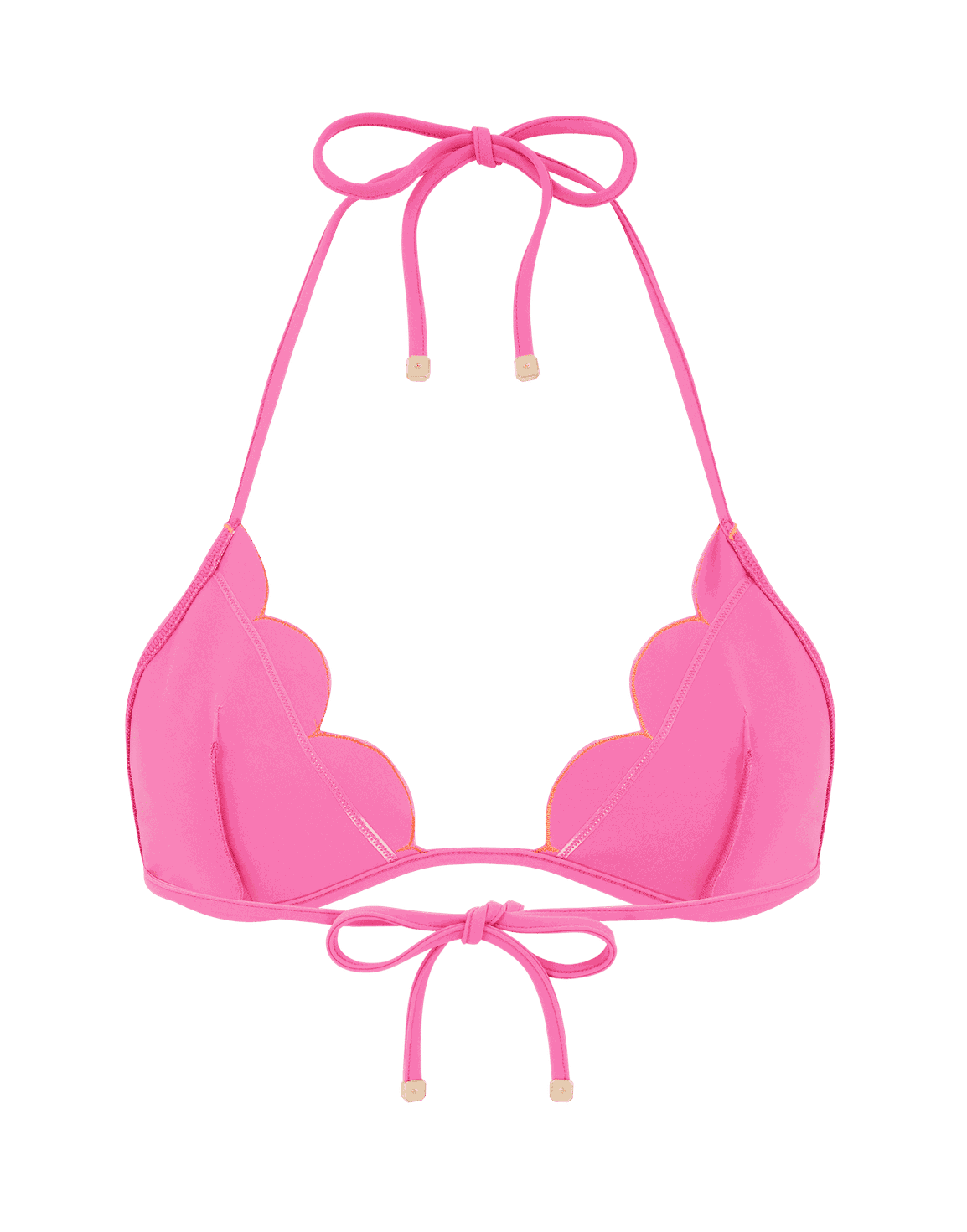 Lorna Tie Side Bikini Top Pink | Agent Provocateur