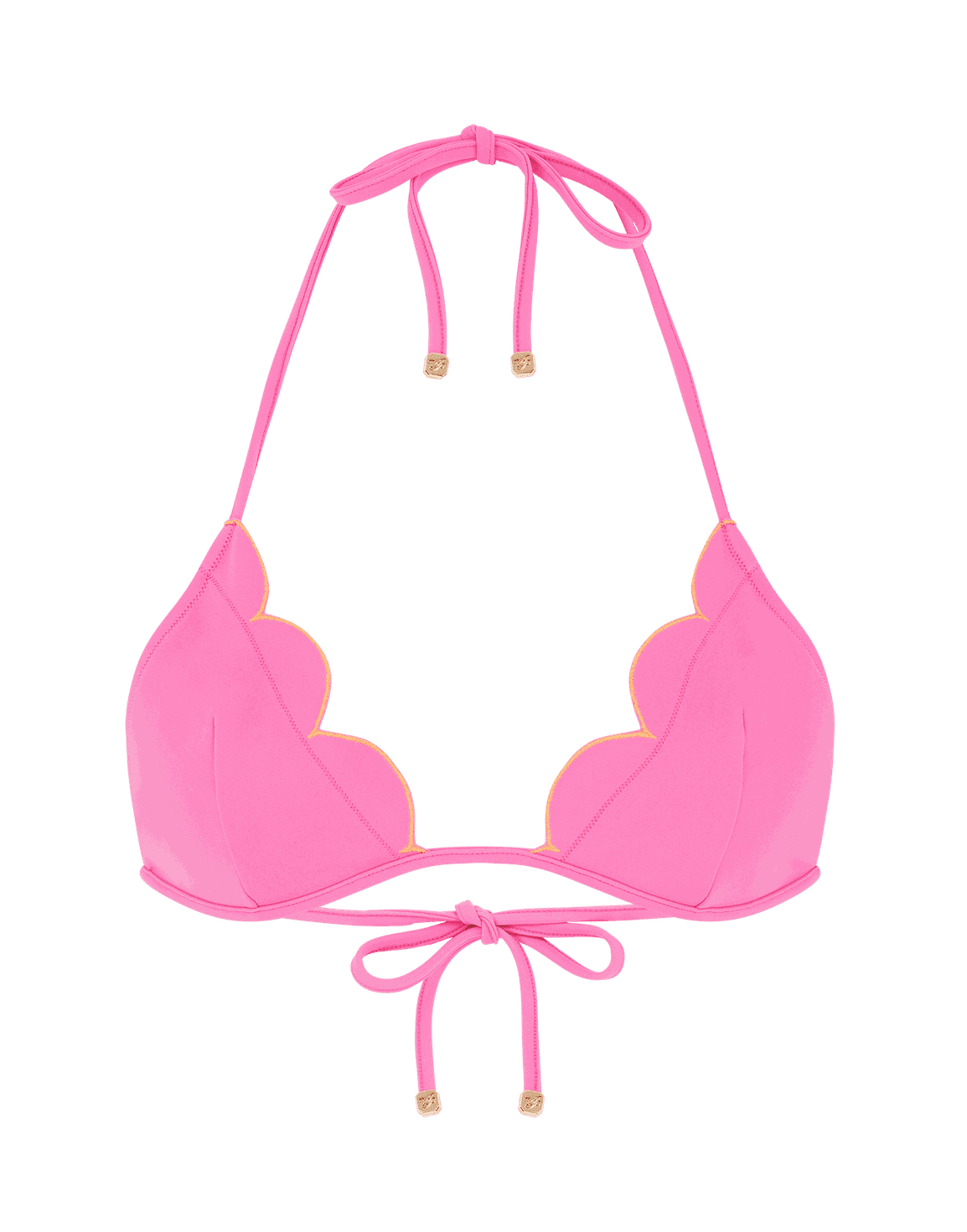 Lorna Tie Side Bikini Top Pink | Agent Provocateur