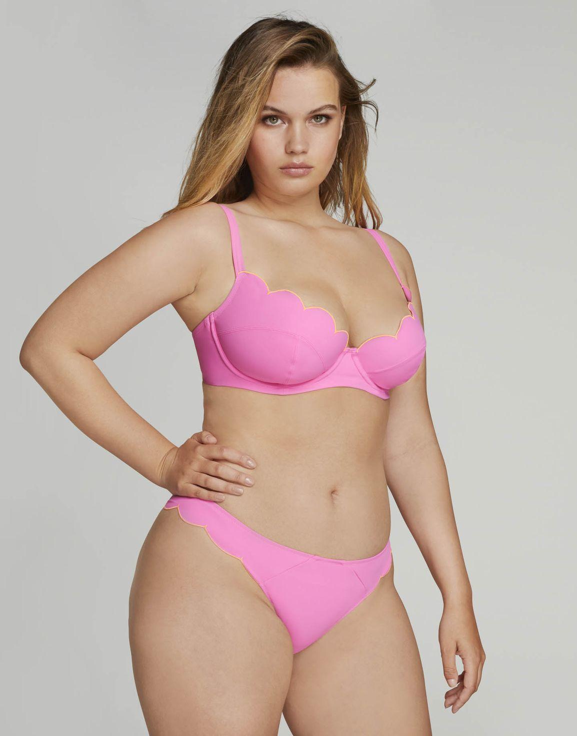 Lorna Cupped Bikini Top Pink | Agent Provocateur