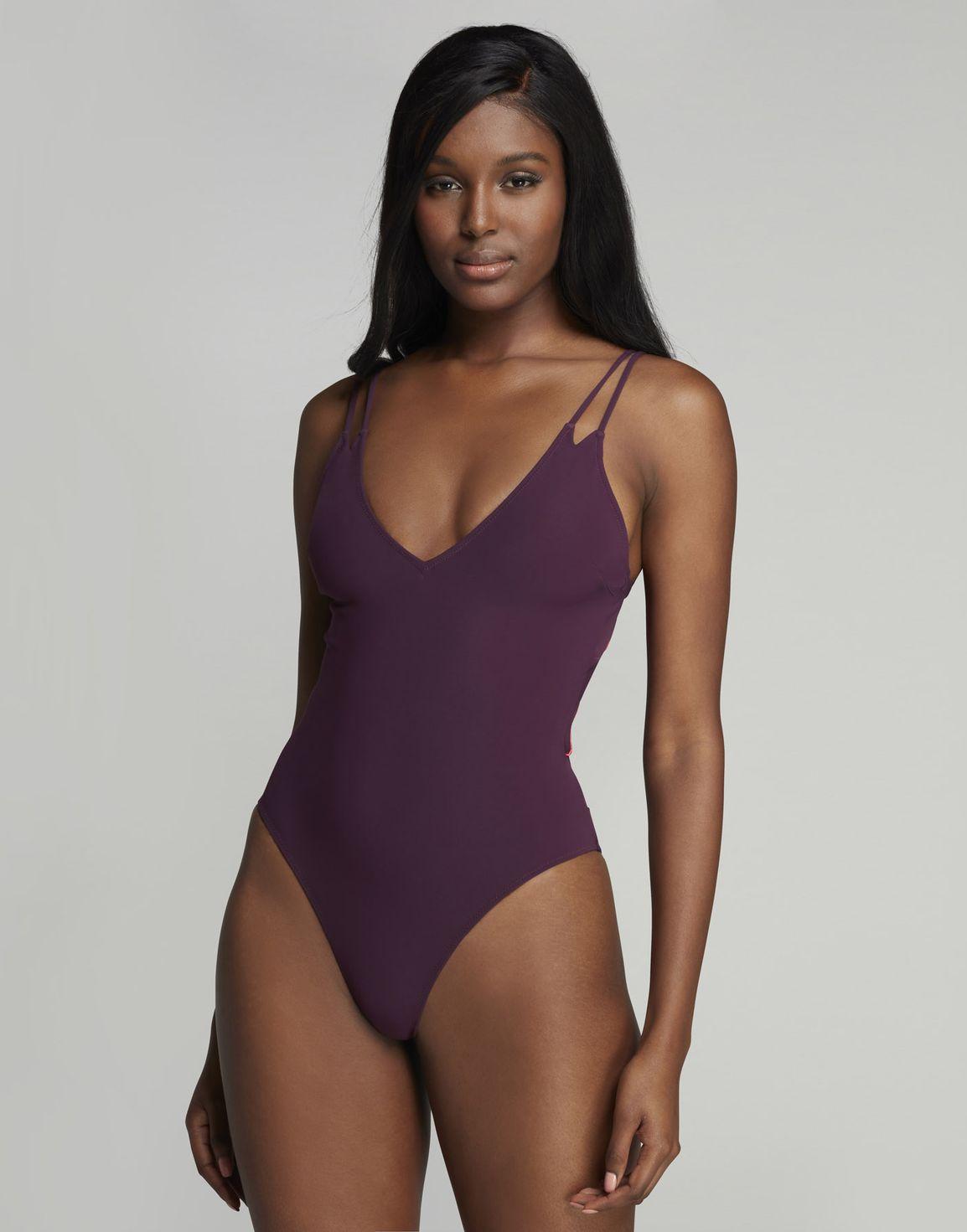Lorna Swimsuit Plum | Agent Provocateur
