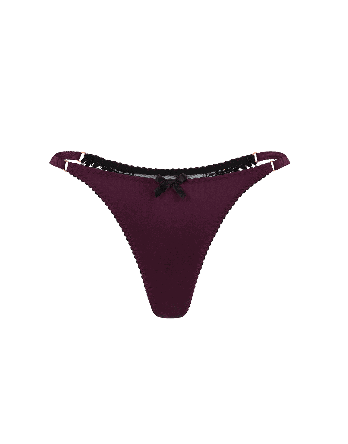 Madylin Thong Plum | Agent Provocateur