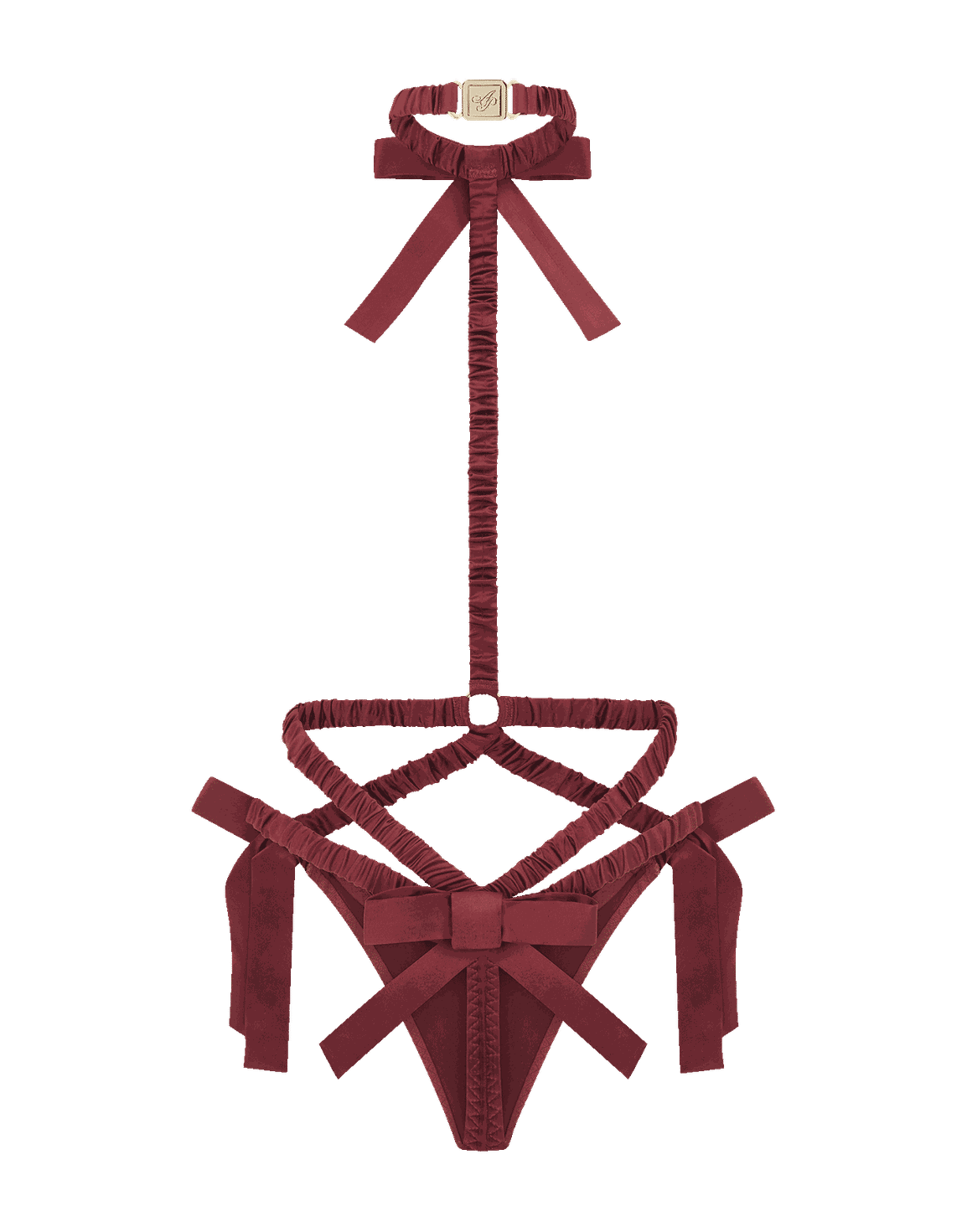 Birthday Playsuit Burgundy | Agent Provocateur