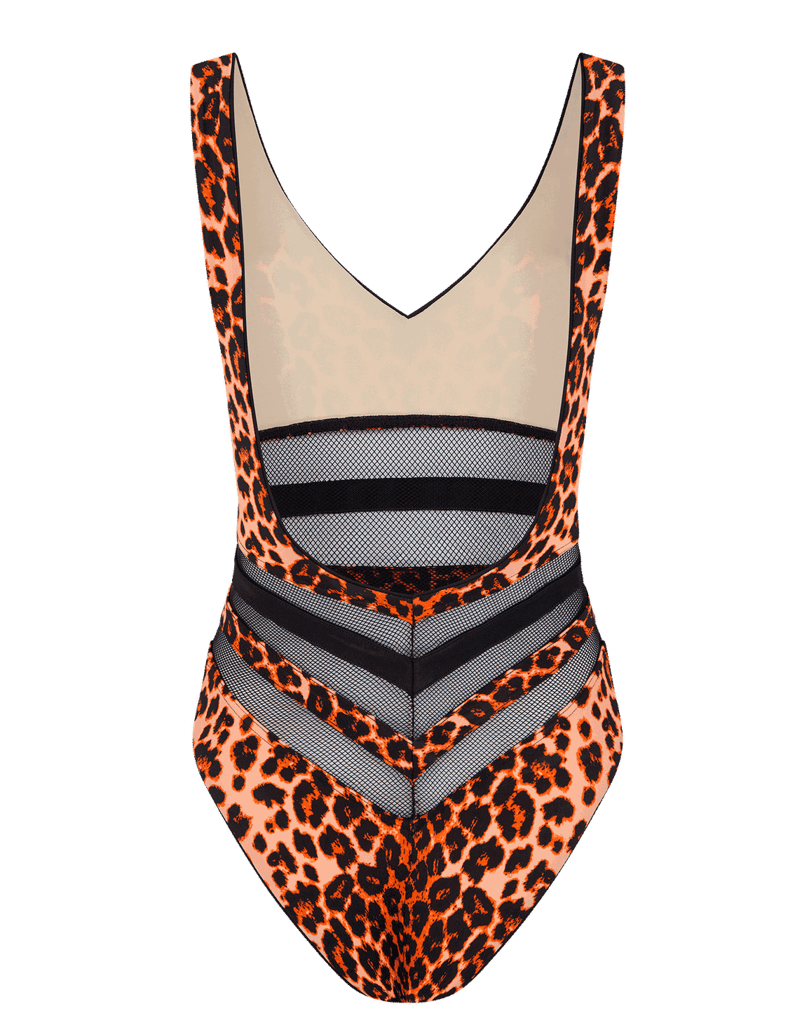 Zenaya Swimsuit Leopard Print/Black | Agent Provocateur