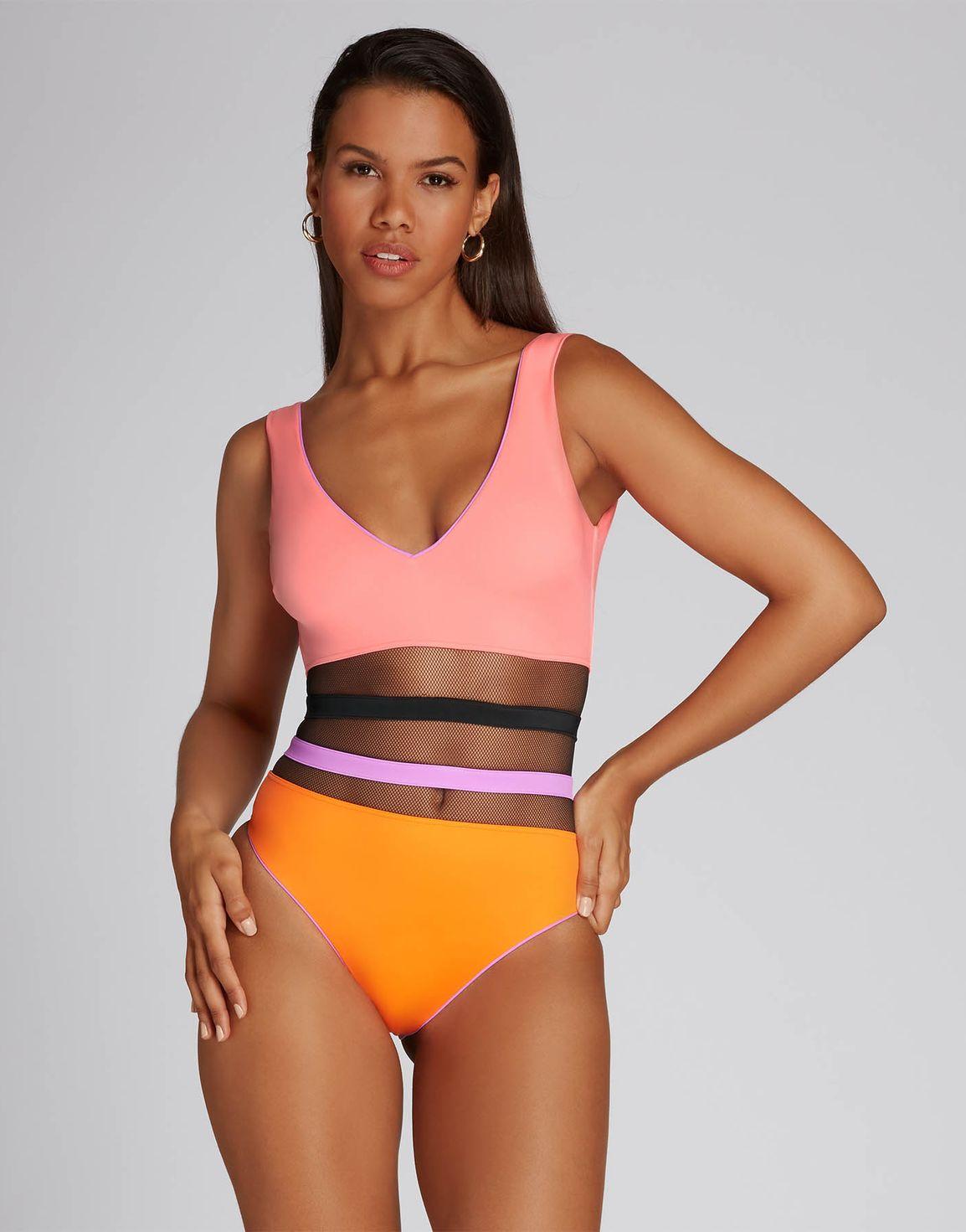 Zenaya V Swimsuit Coral | Agent Provocateur