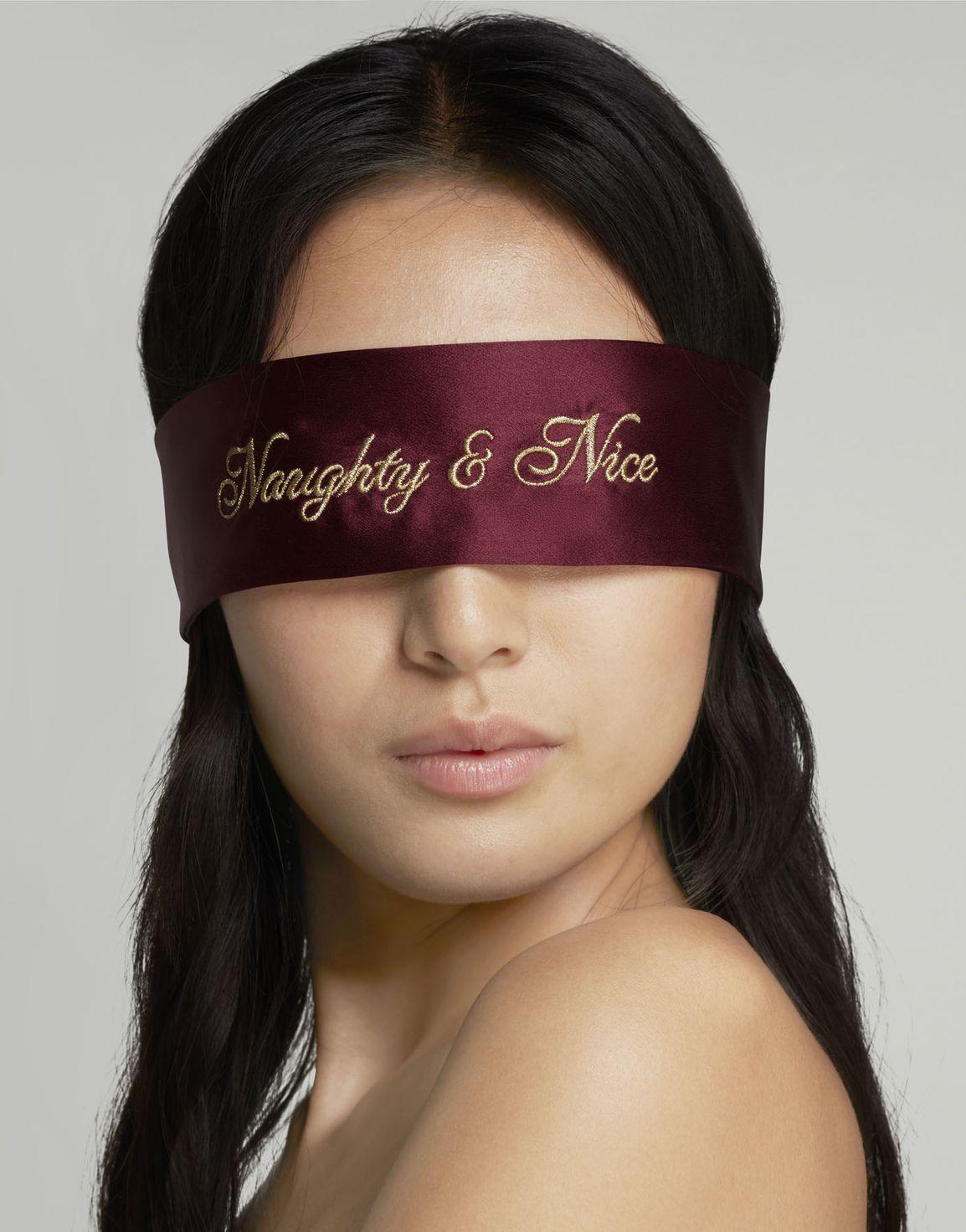 Naughty Eyemask Burgundy | Agent Provocateur