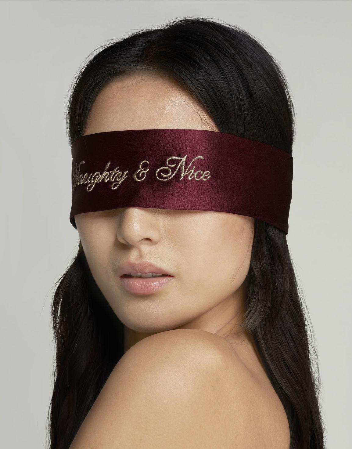 Naughty Eyemask Burgundy | Agent Provocateur