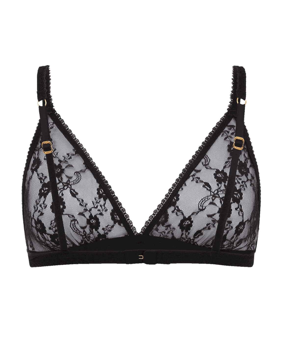 Laily Soft Cup Plunge Bra Black | Agent Provocateur