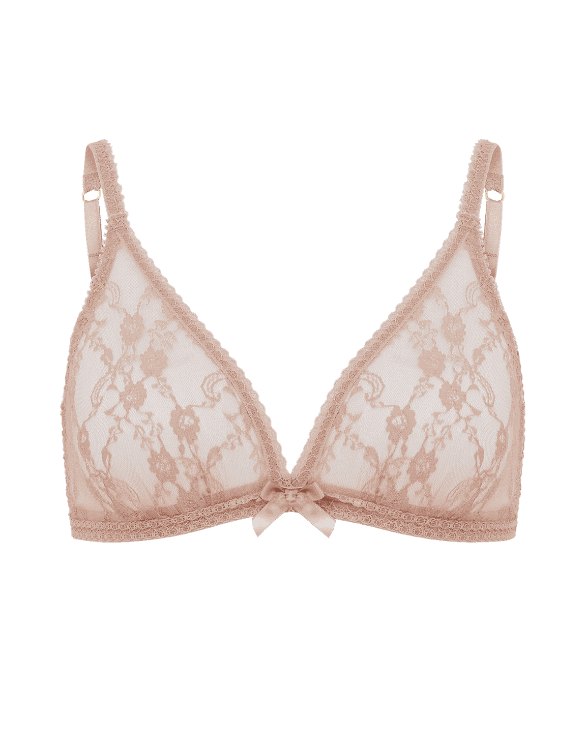 Laily Soft Cup Plunge Bra Praline | Agent Provocateur