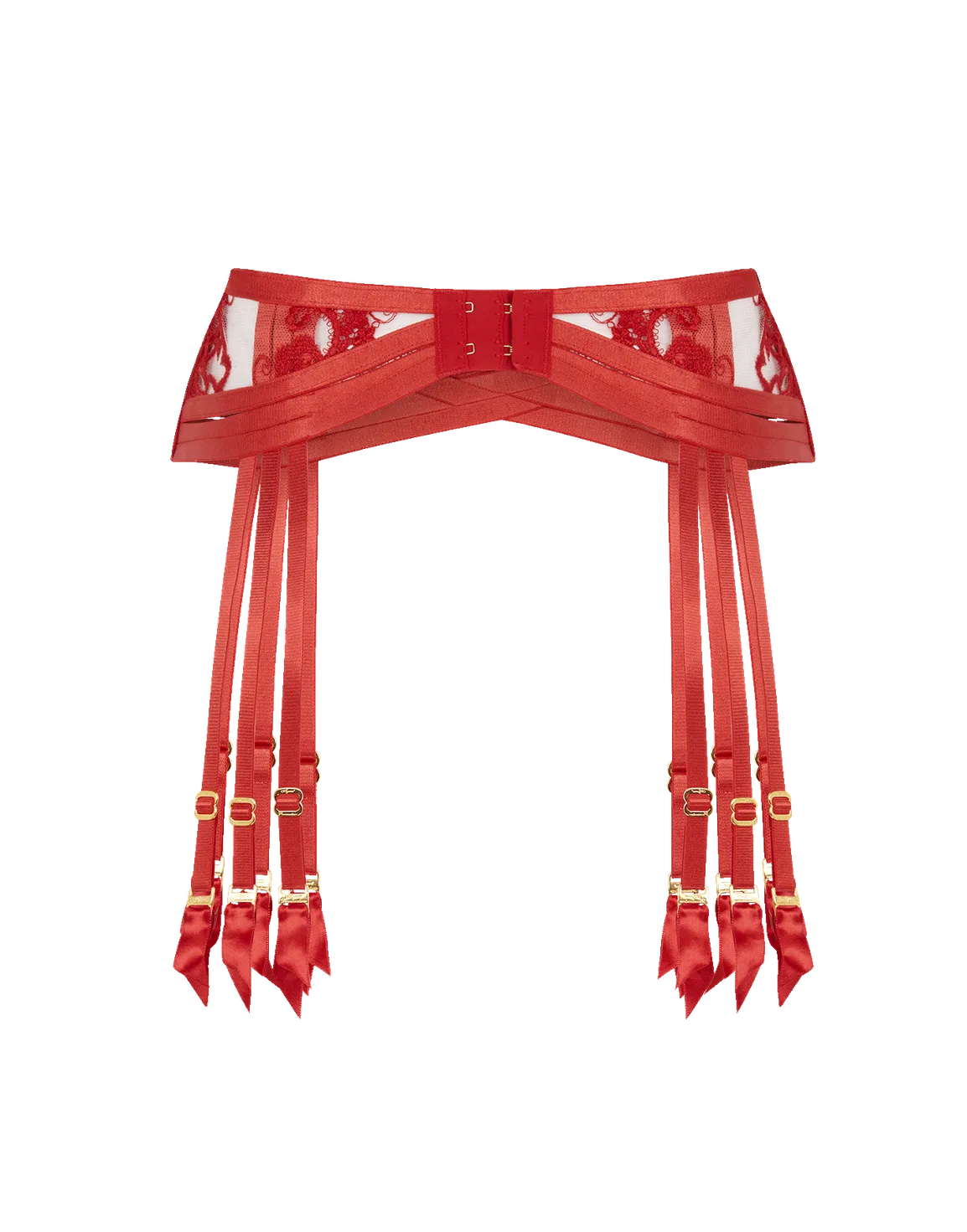 Dioni Suspender Red | Agent Provocateur