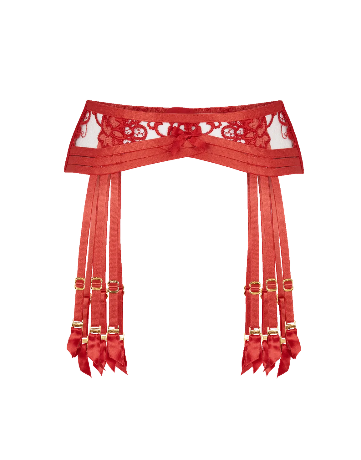 Dioni Suspender Red | Agent Provocateur