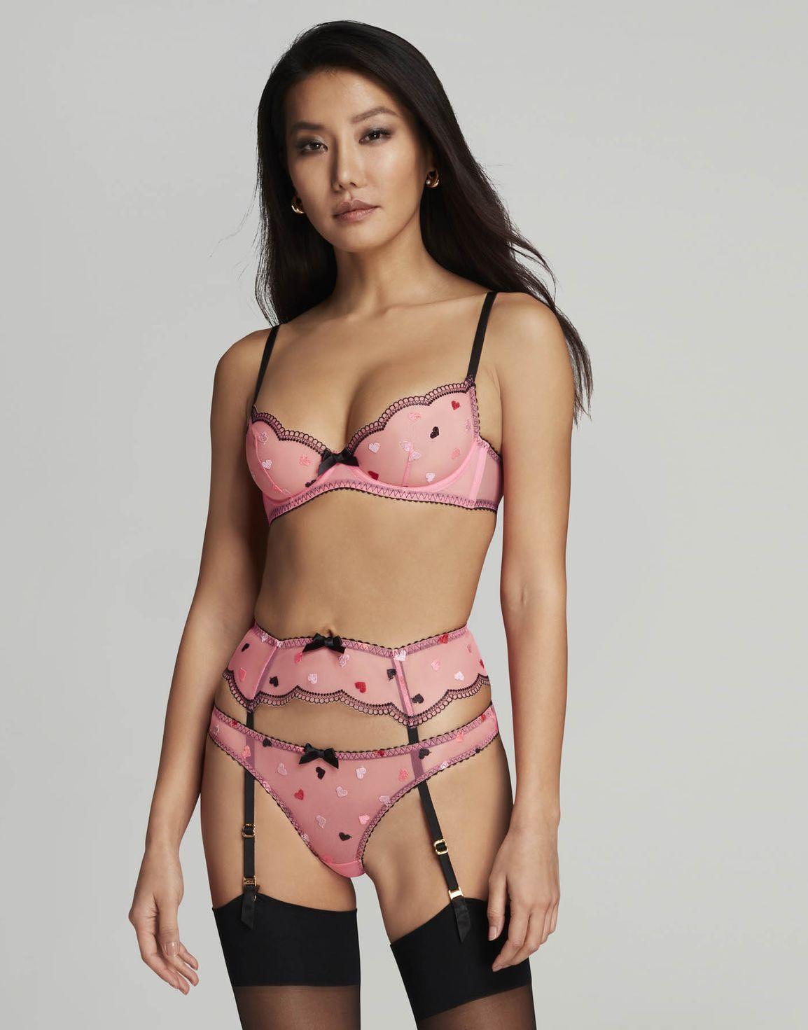 Conny Suspender Pink | Agent Provocateur