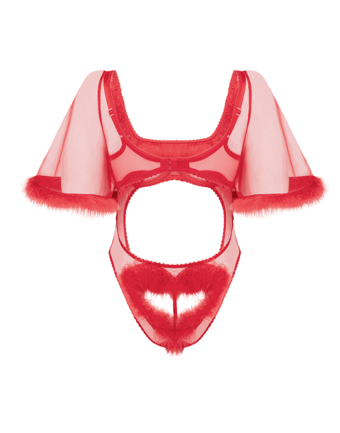 Inezza Bodysuit Red | Agent Provocateur
