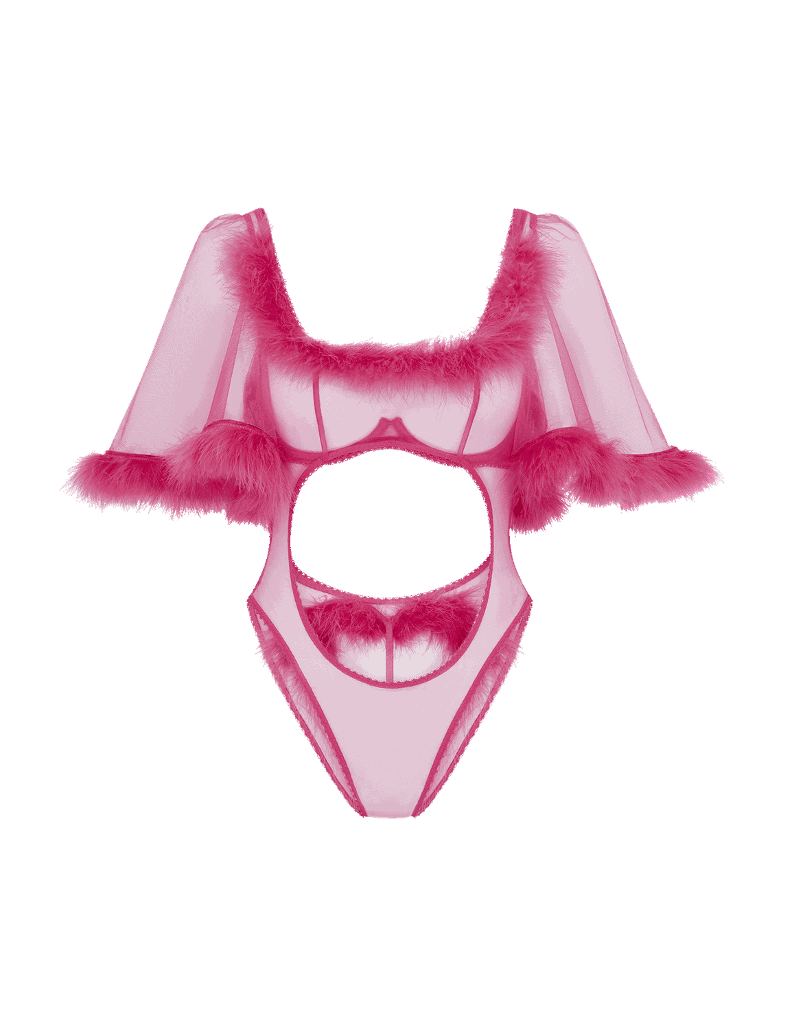 Inezza Bodysuit Pink | Agent Provocateur