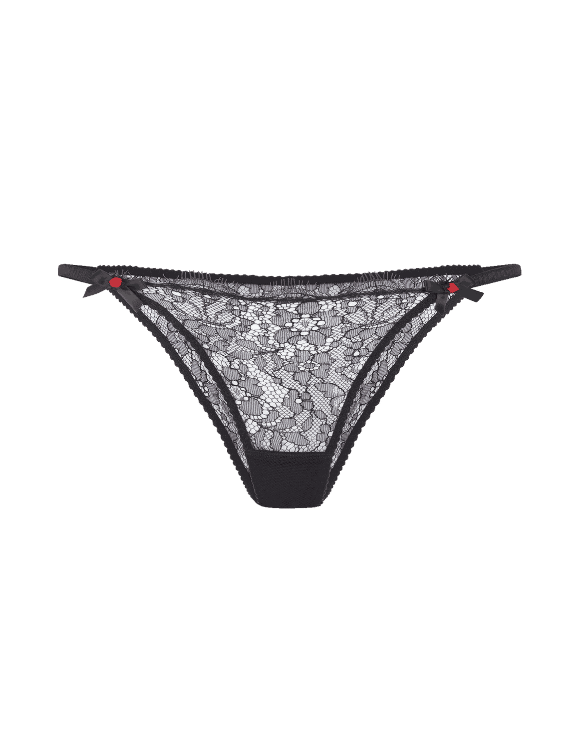 Lorna Lace Full Brief Black Lorna Lace | Agent Provocateur