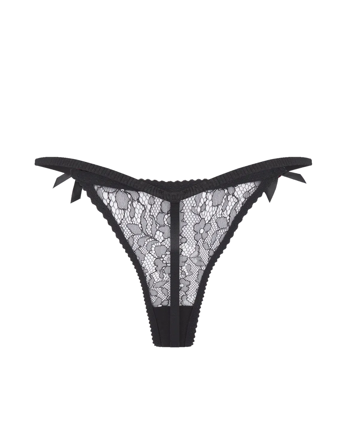 Lorna Lace Thong Black | Agent Provocateur