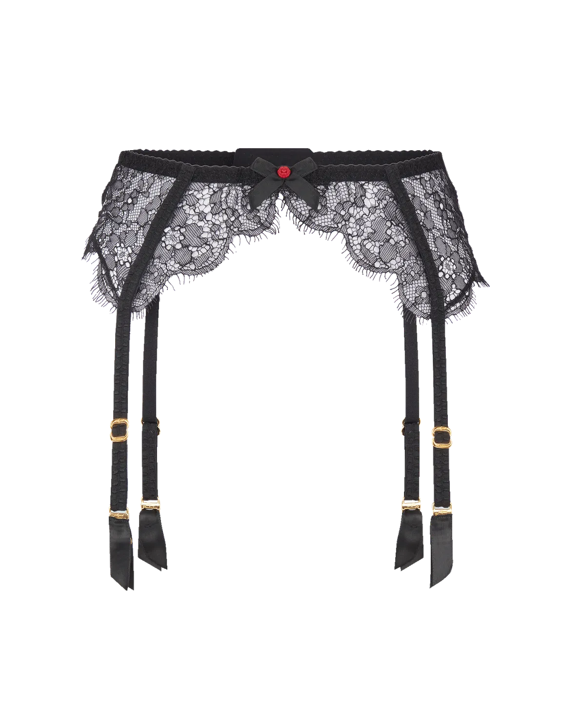 Lorna Lace Suspender Black Lorna Lace | Agent Provocateur