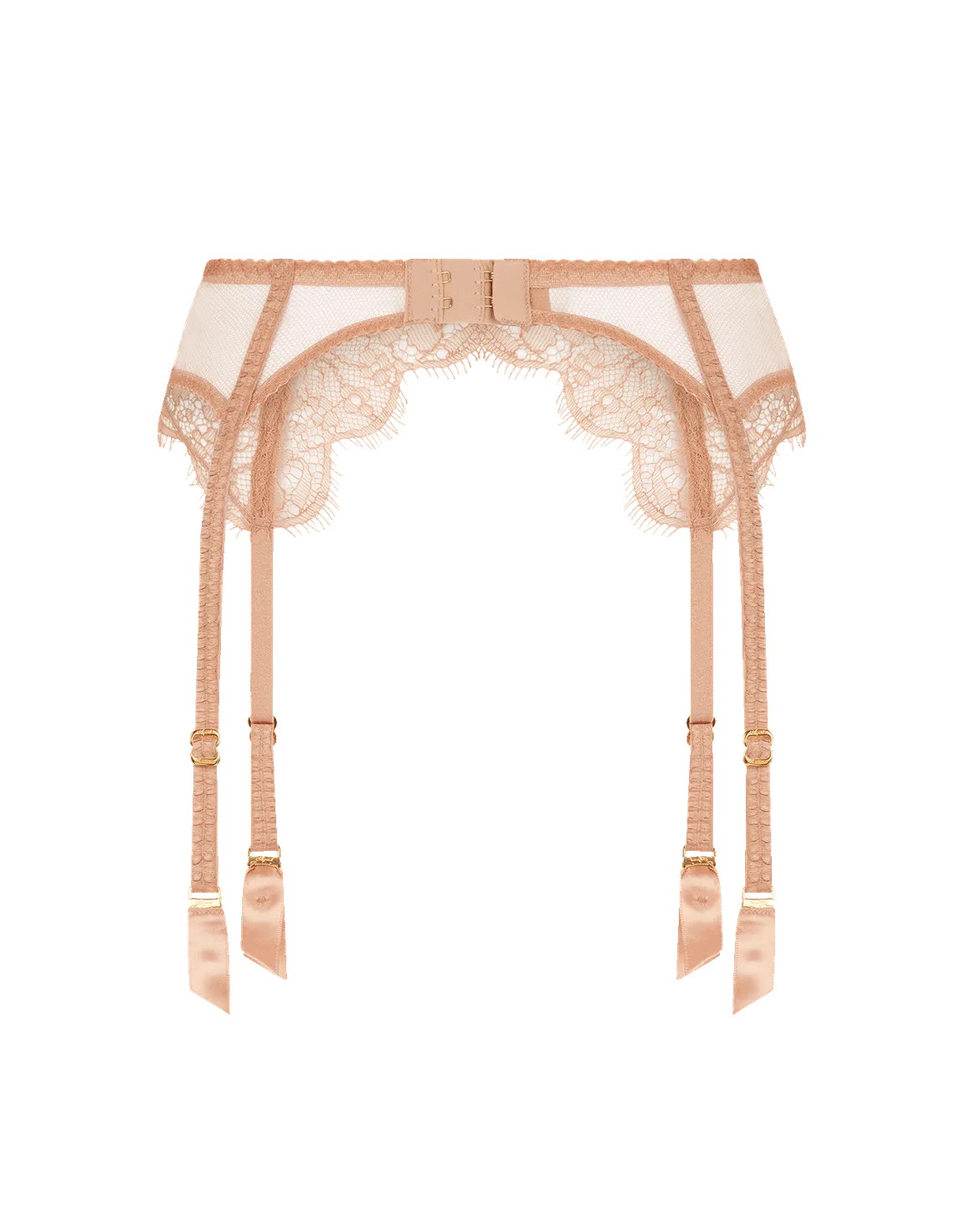 Lorna Lace Suspender Praline | Agent Provocateur