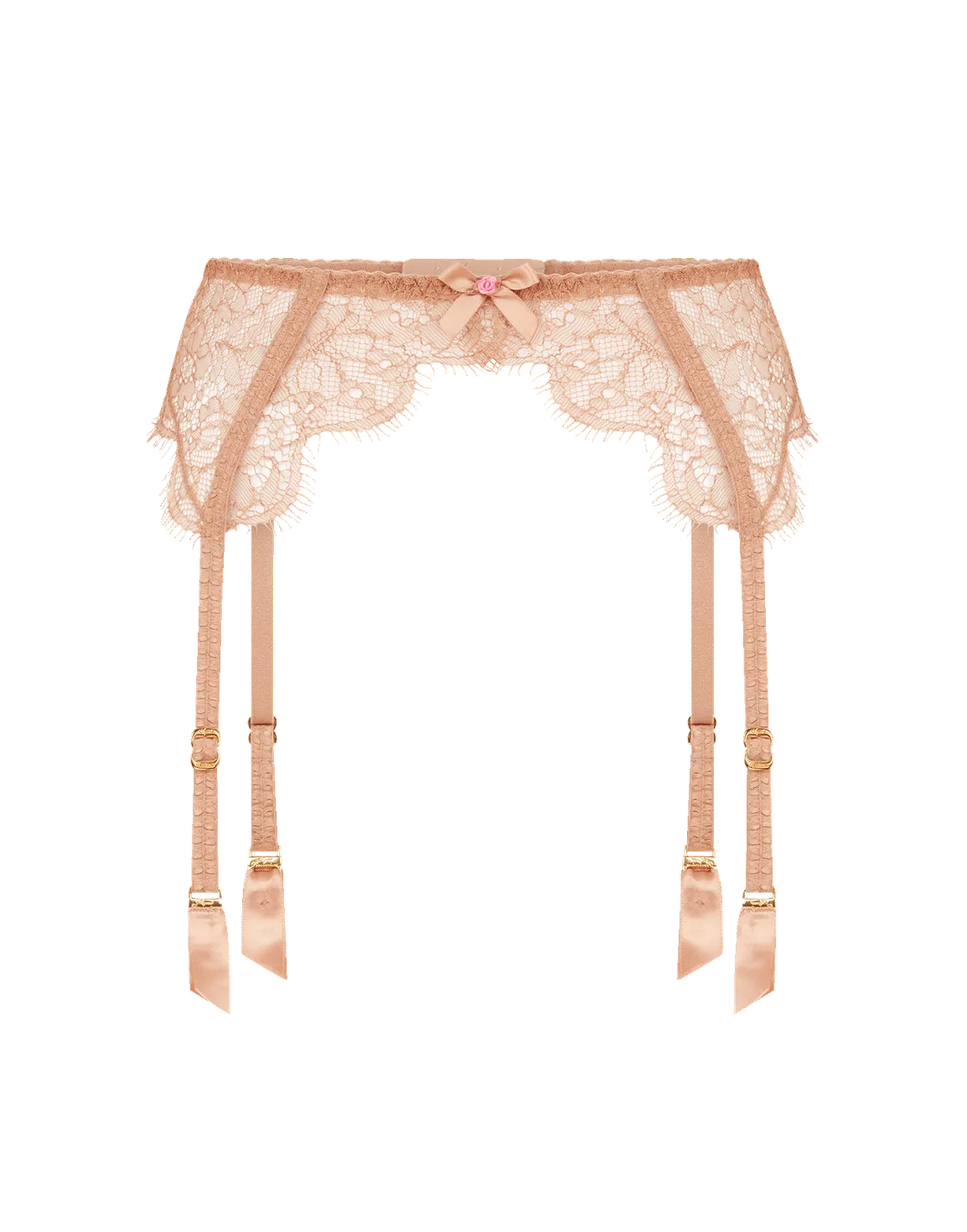 Lorna Lace Suspender Praline | Agent Provocateur