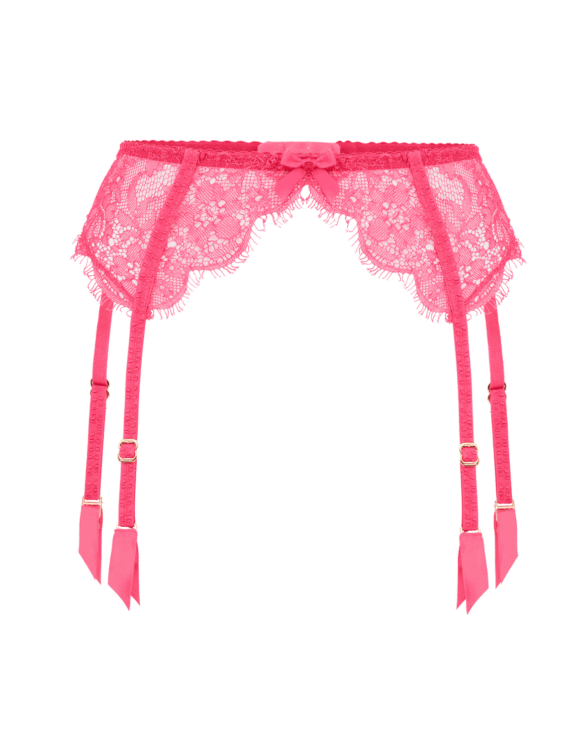 Lorna Lace Suspender Fuchsia | Agent Provocateur