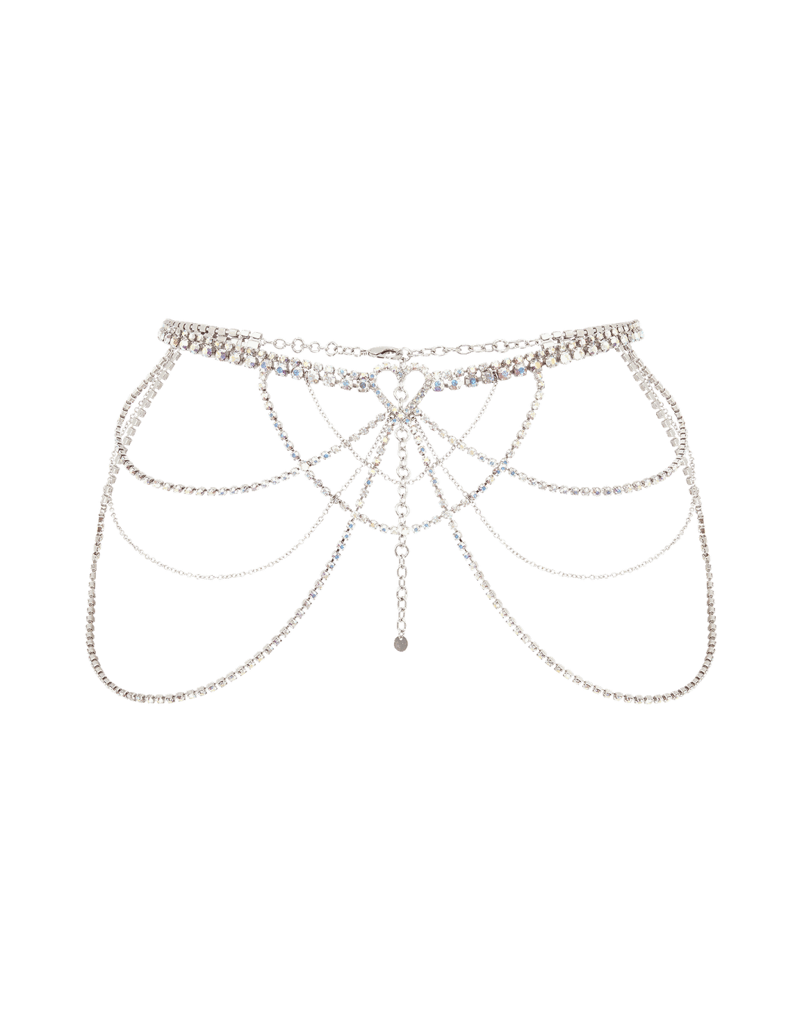 Hedonie Chain Belt Silver | Agent Provocateur