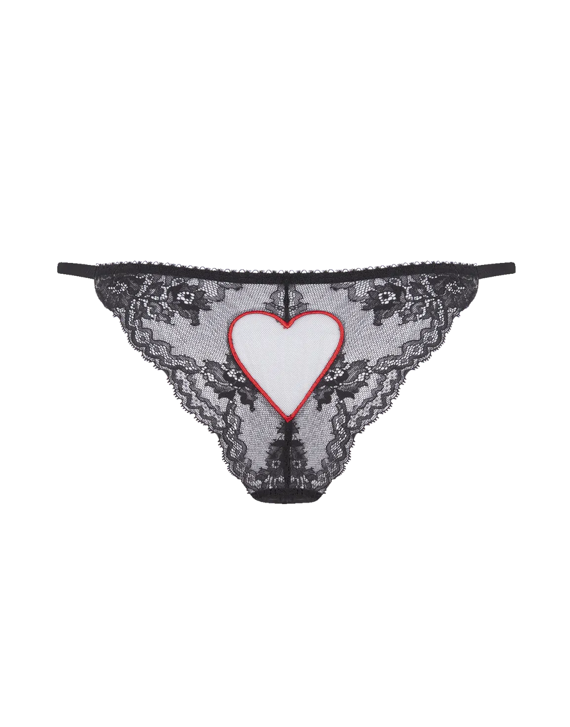 ETTIE LACE OUVERT Black | Agent Provocateur