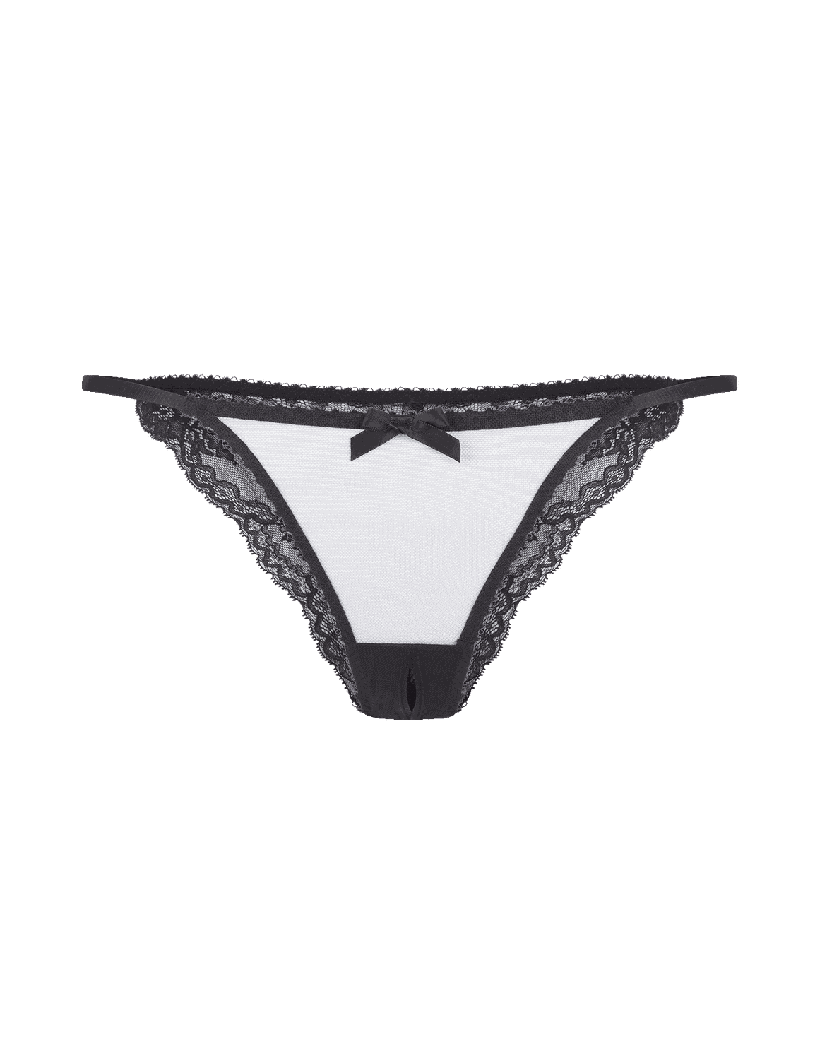 ETTIE LACE OUVERT Black | Agent Provocateur